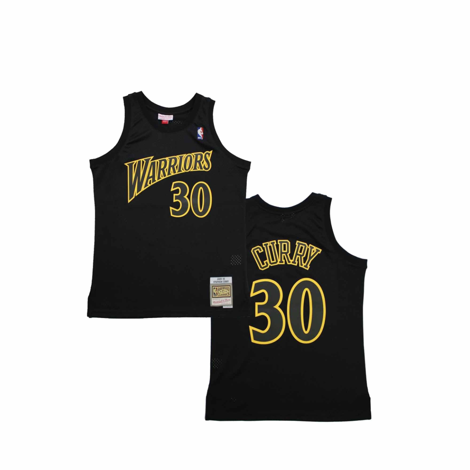 Men's Golden State Warriors Stephen Curry #30 Mitchell & Ness