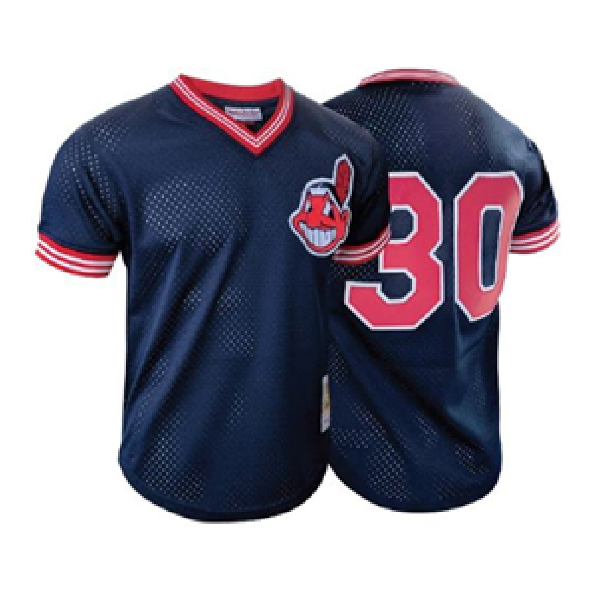 MLB Cleveland Indians Adults Button - Down Jersey 