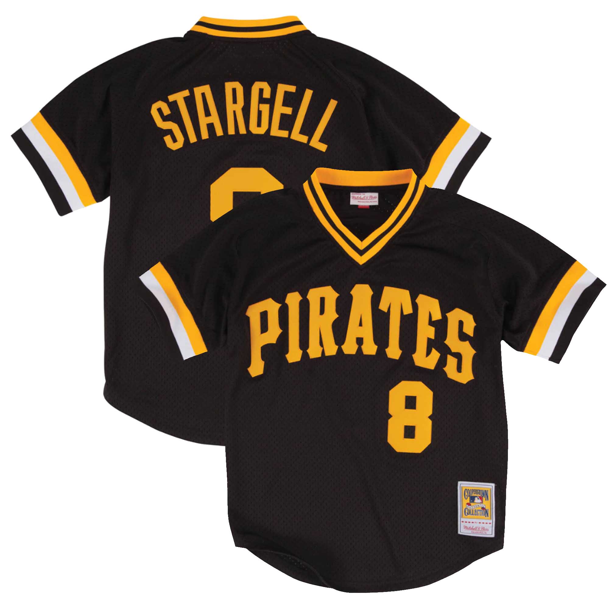 MLB Authentic BP Jersey Pittsburgh Pirates 1982 Willie Stargell #8 XL / Black