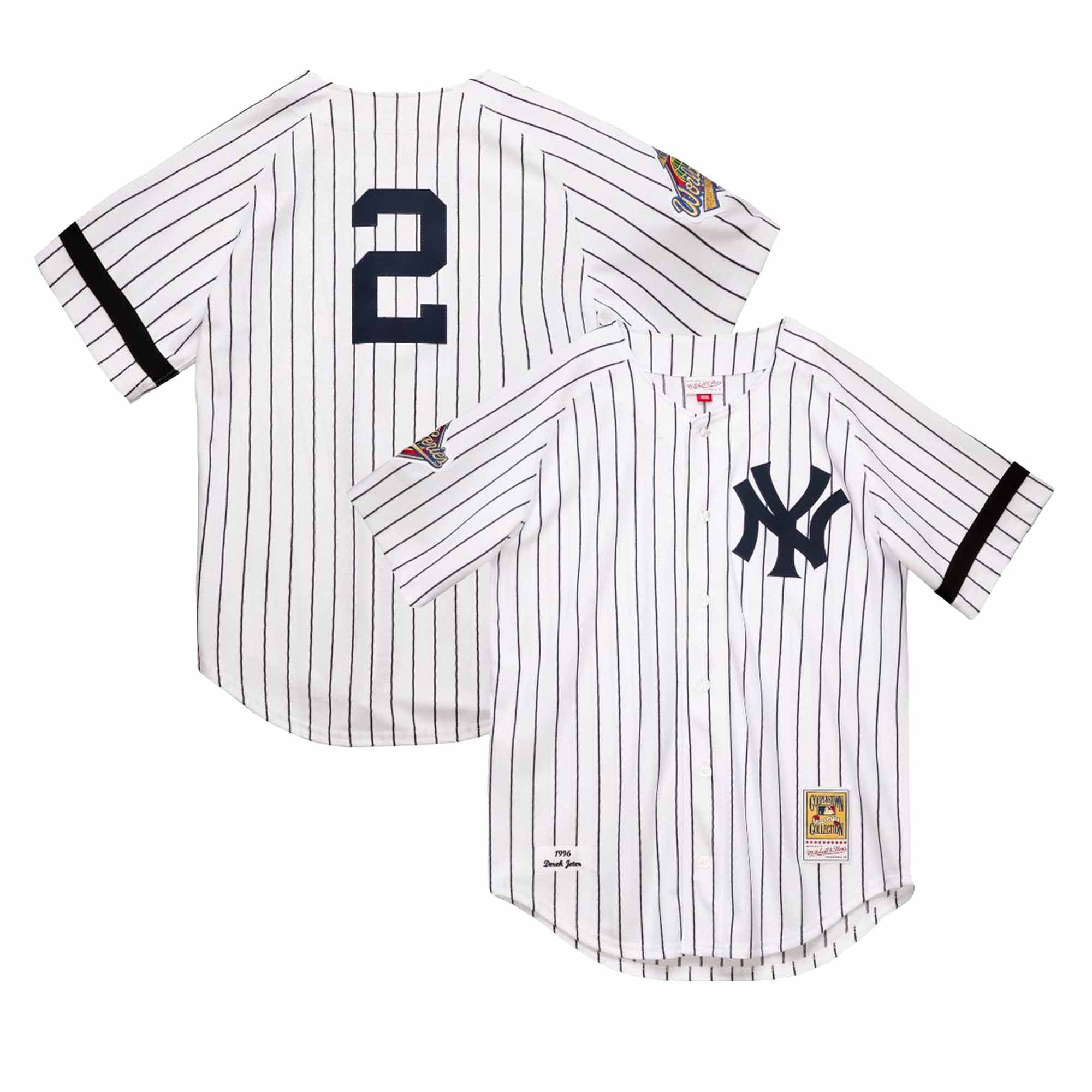 MLB Authentic BP Jersey New York Yankees 1995 Derek Jeter #2