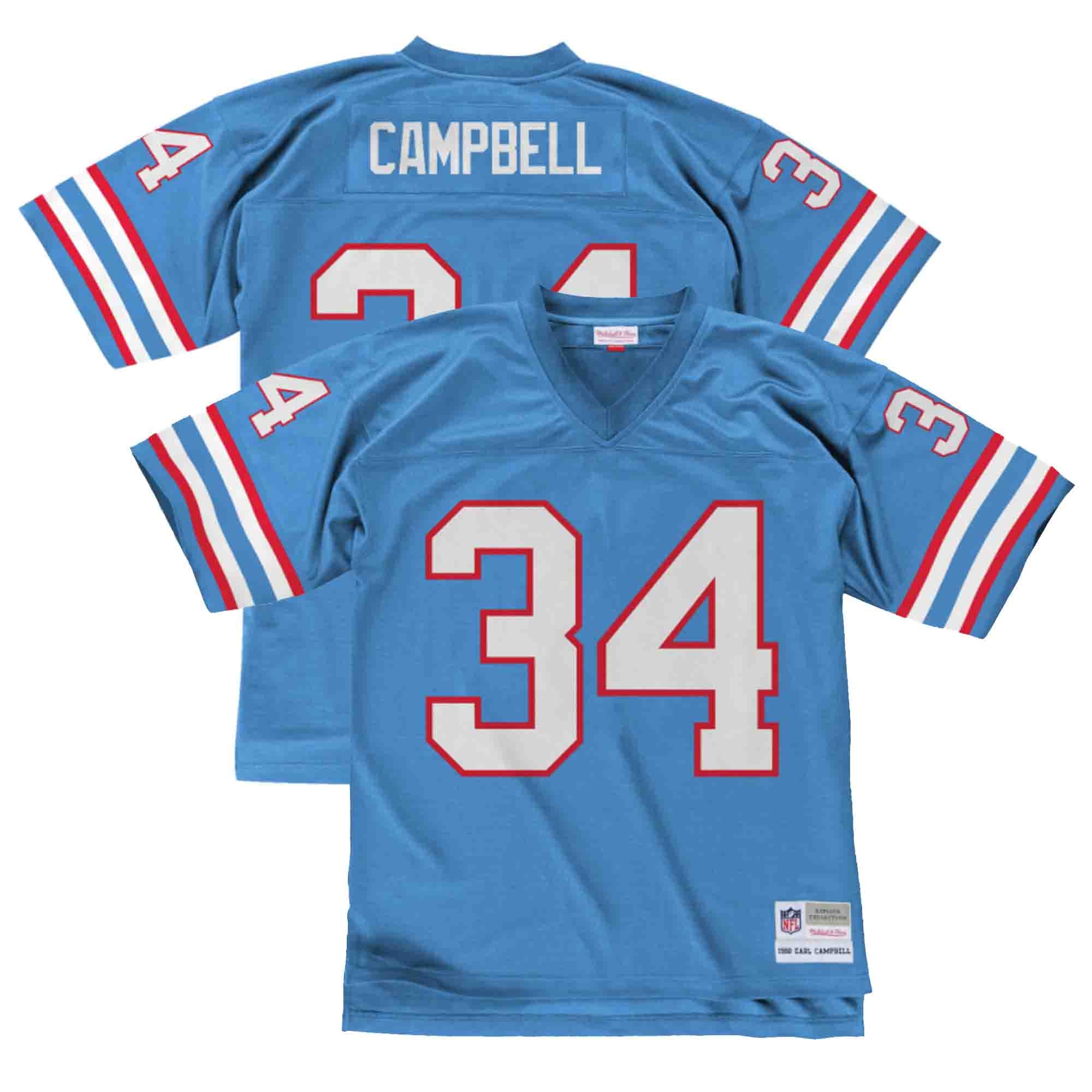 Used THROWBACK CAMPBELL JERSEY 3X Football Tops and Jerseys Football Tops  and Jerseys