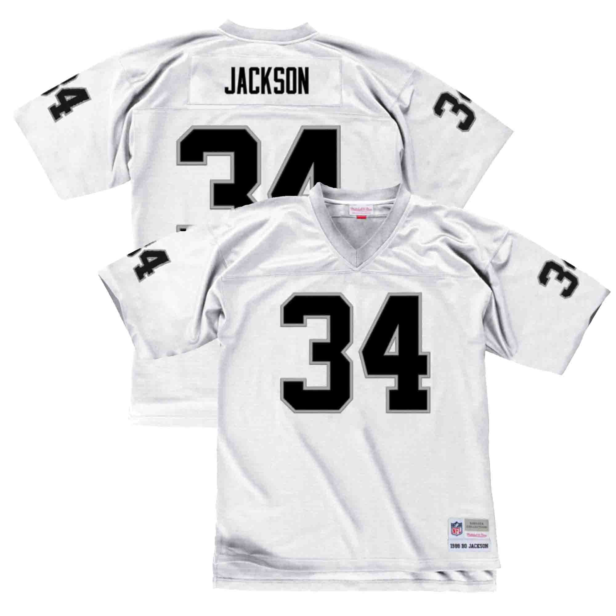 Split Legacy Bo Jackson Los Angeles Raiders 1988 Jersey - Shop