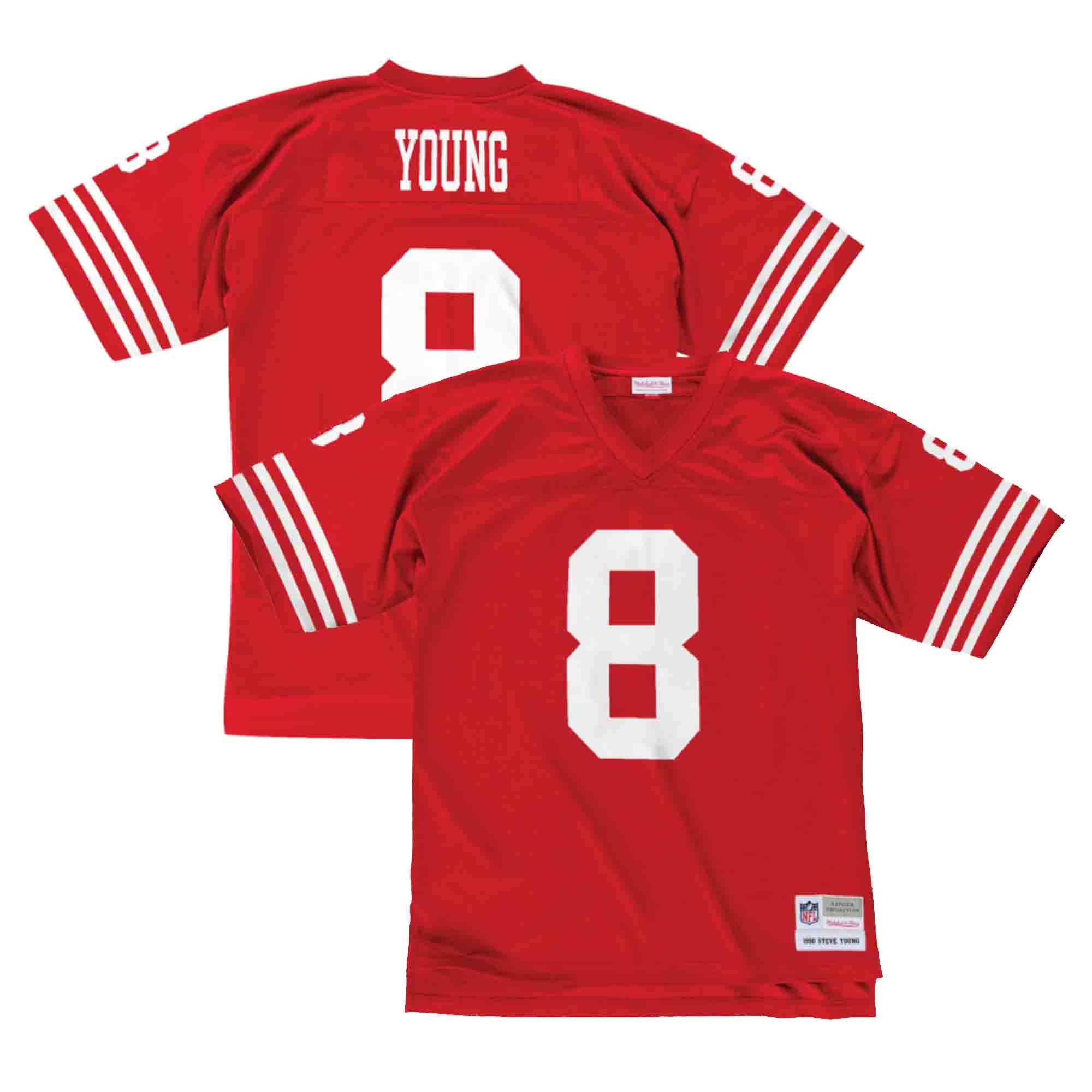 Steve Young #8 San Francisco 49ers Jersey player shirt