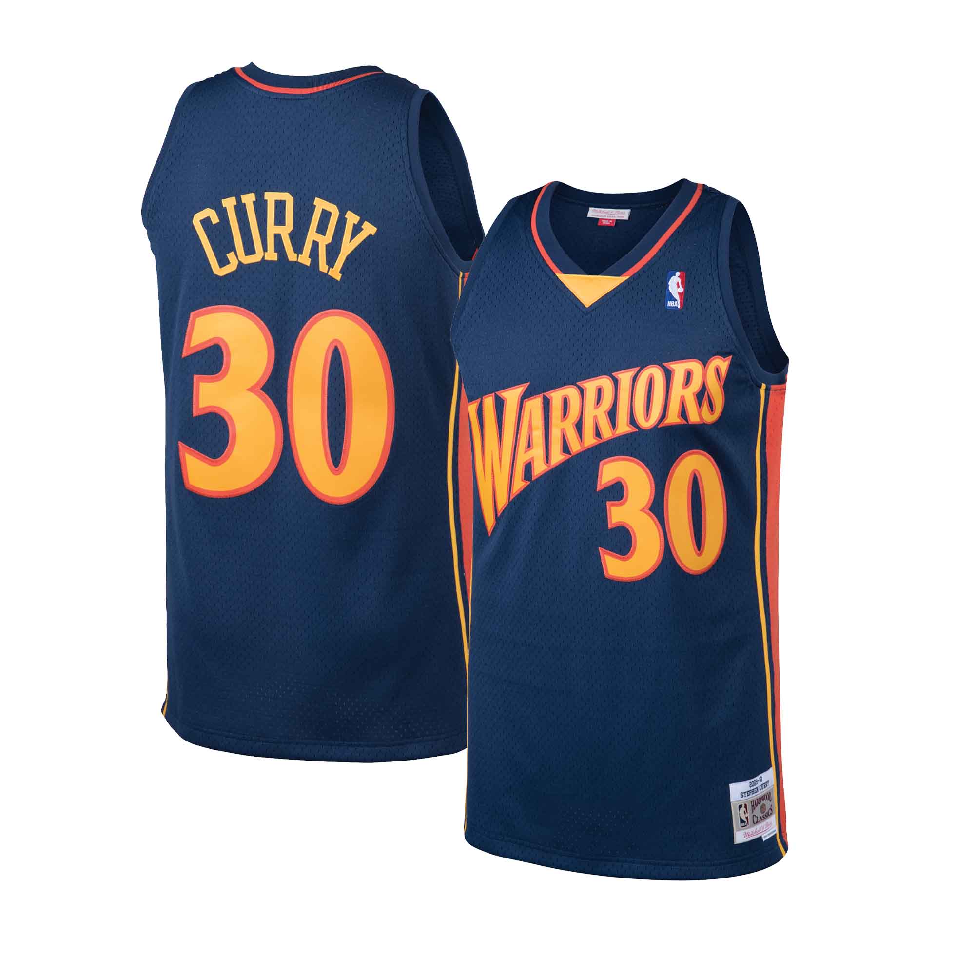NBA Authentic Jersey 2009-10 Golden State Warriors Stephen Curry #30 –  Broskiclothing