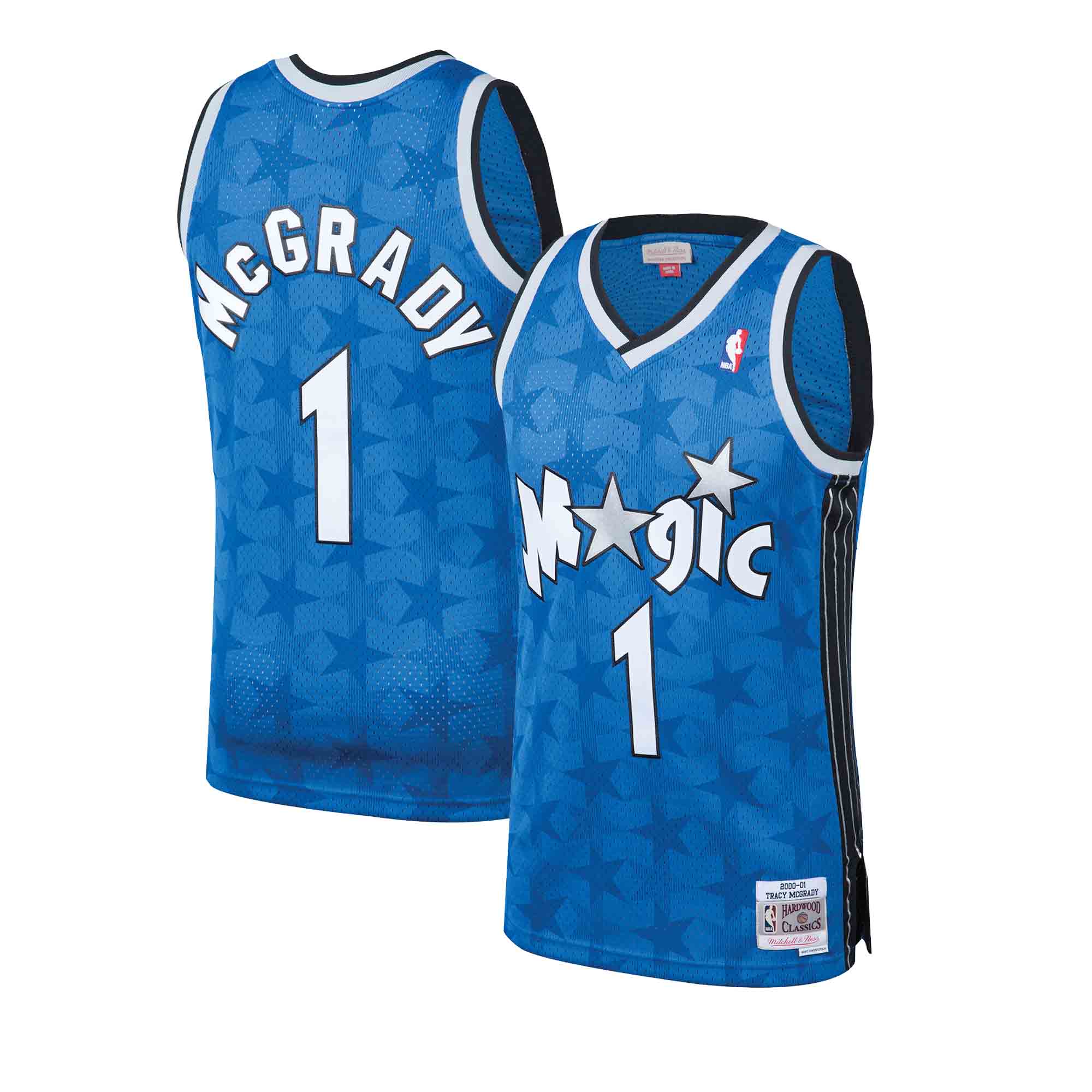 Tracy McGrady Autographed Orlando Magic TB '00-'01 Blue L Jersey