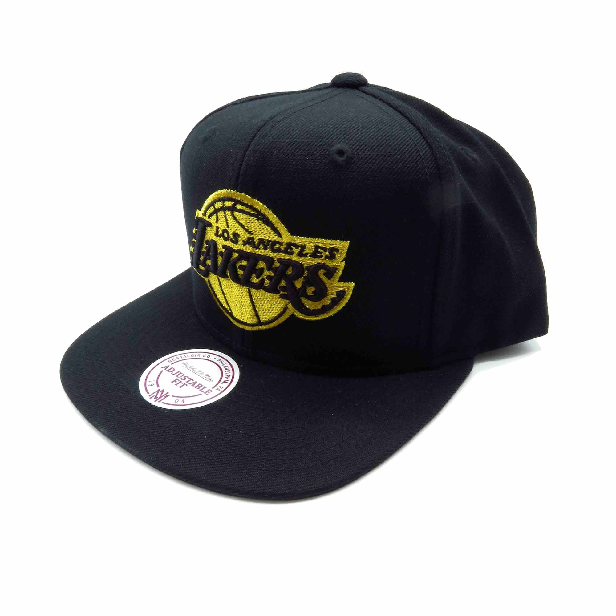 Mitchell & Ness Purple/Gold NBA Los Angeles Lakers Wool 2 Tone Snapback Hat