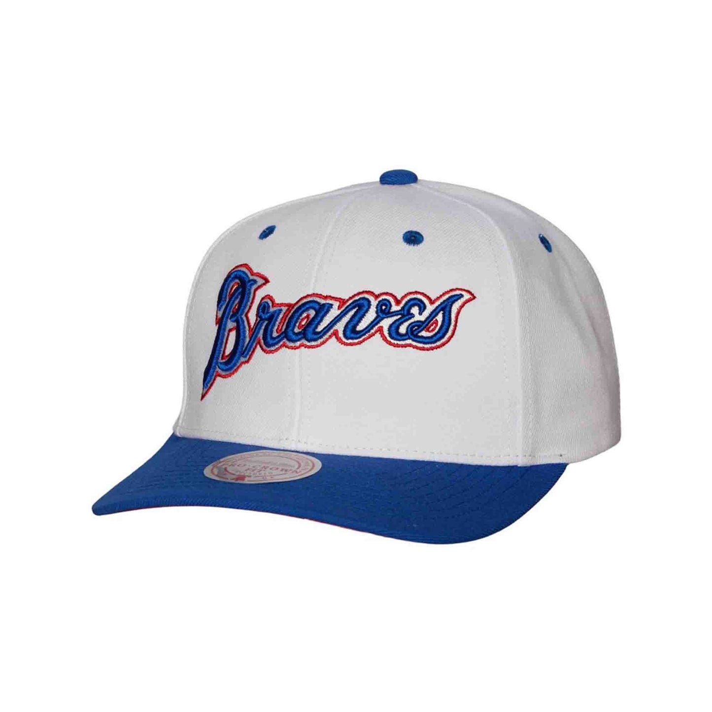 Atlanta Braves Royal Mitchell & Ness MLB Evergreen Snapback Hat