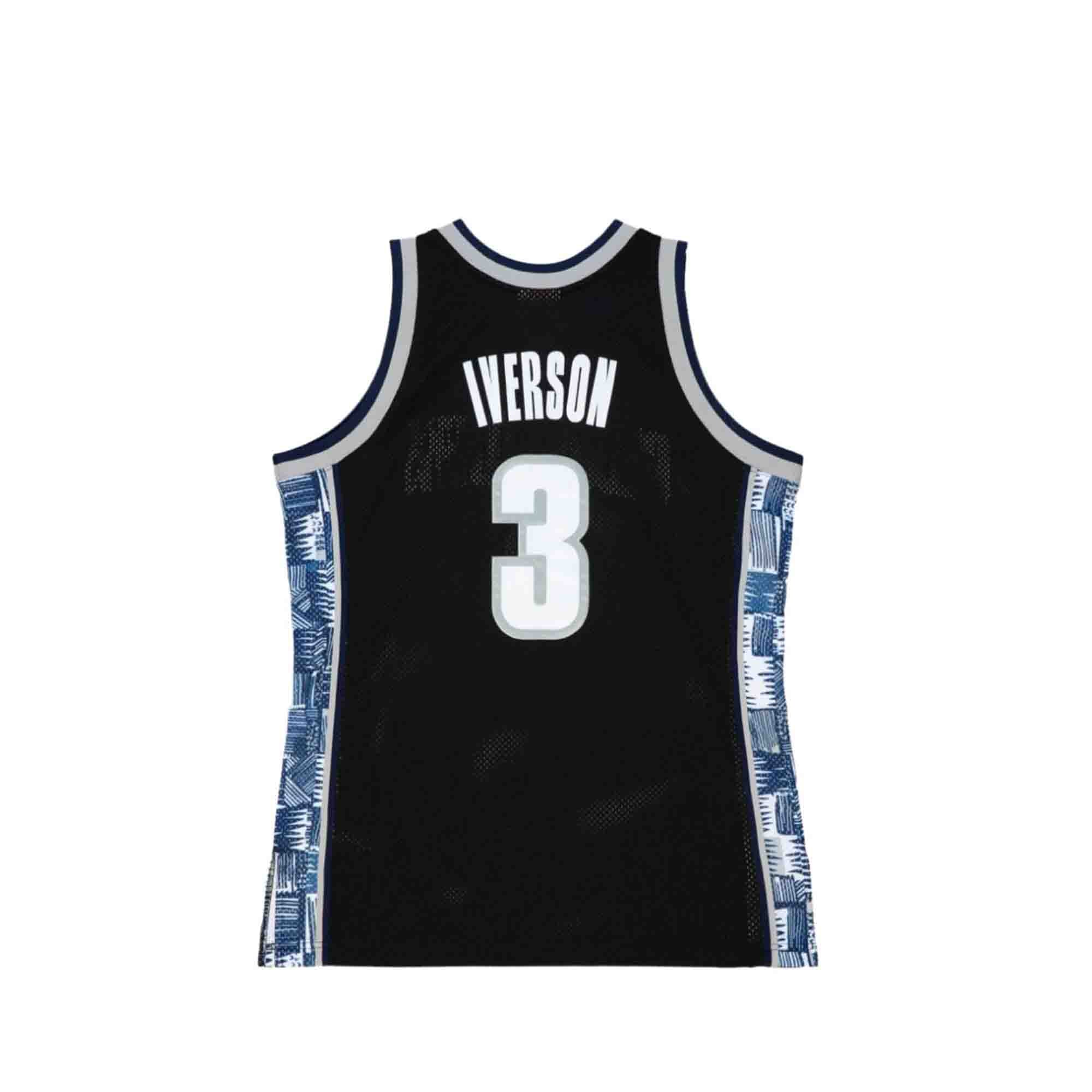 Authentic allen best sale iverson georgetown jersey