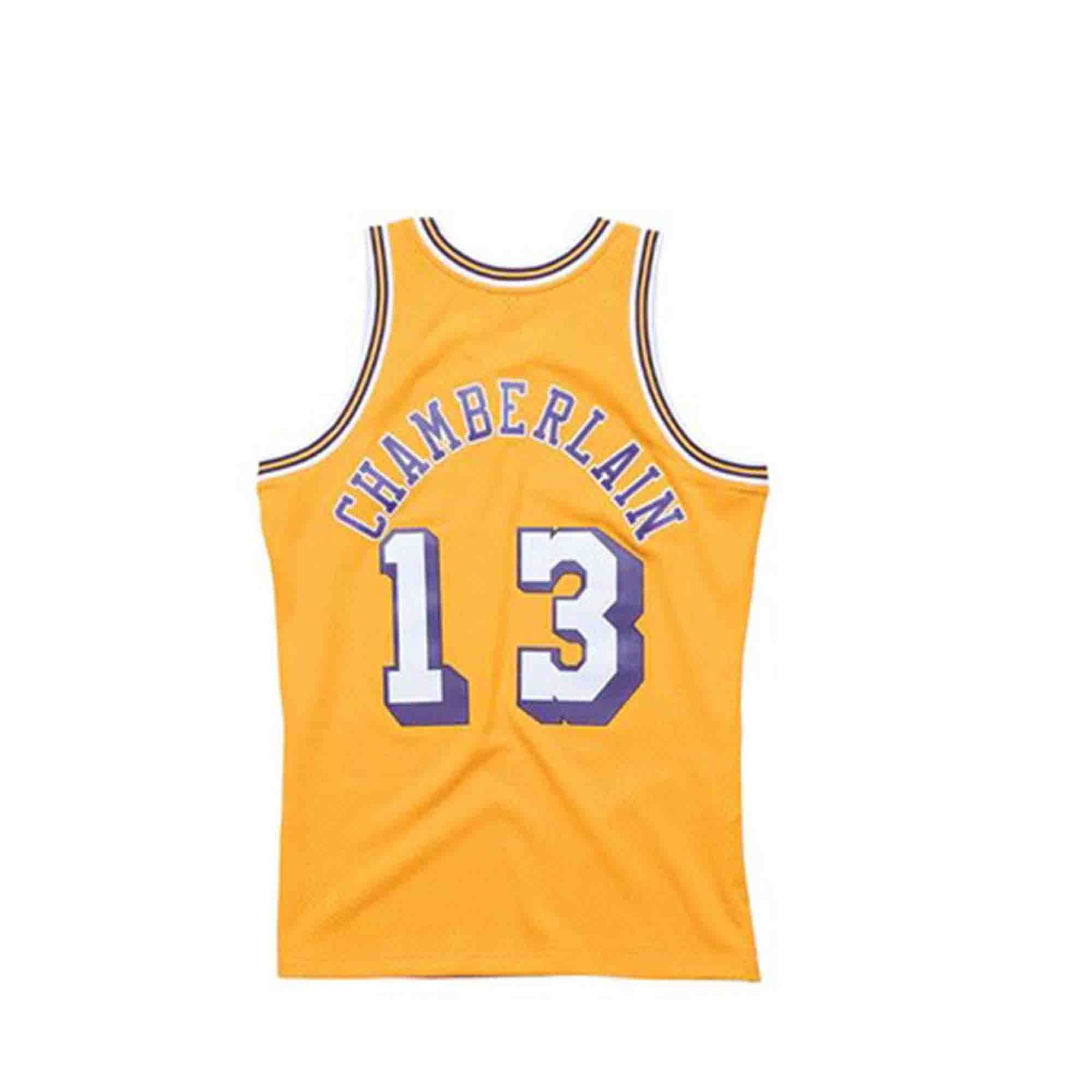 NBA Swingman Jersey Los Angeles Lakers 1971-72 Wilt Chamberlain