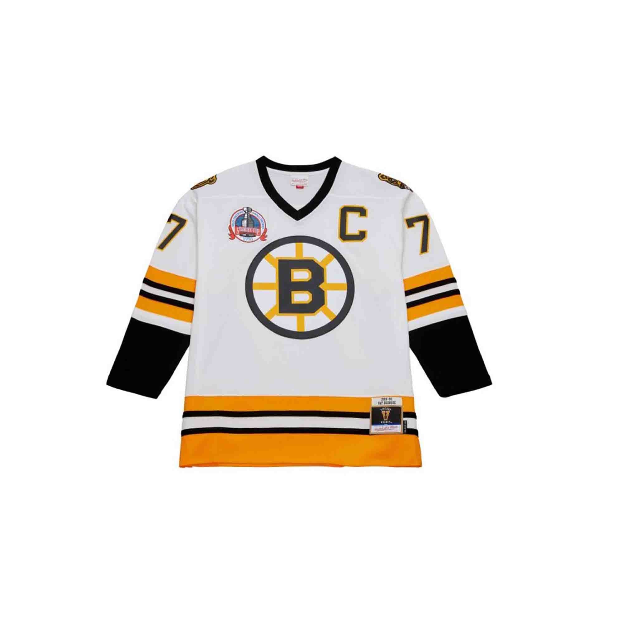 White bruins outlet jersey