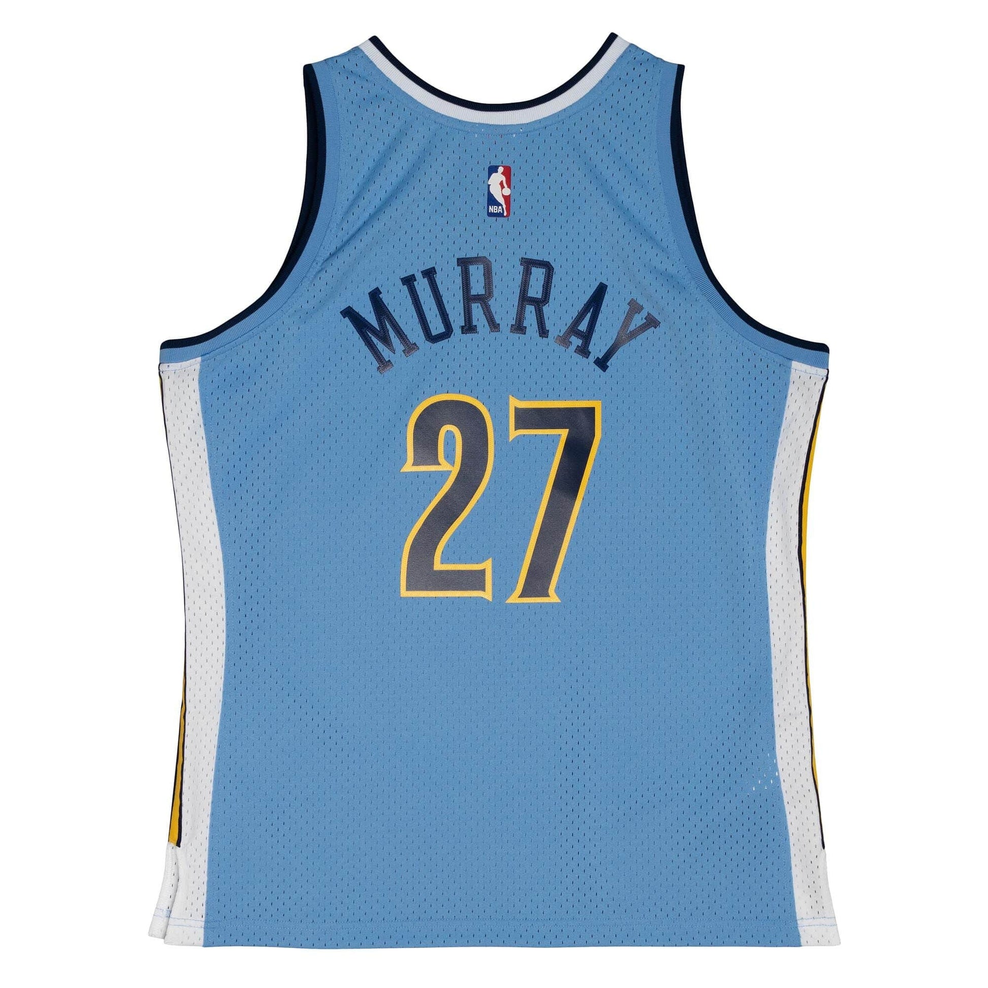 Denver Nuggets Earned Edition Jersey Men's Jamal Murray 27 Swingman  Basketball Shirt White 2021