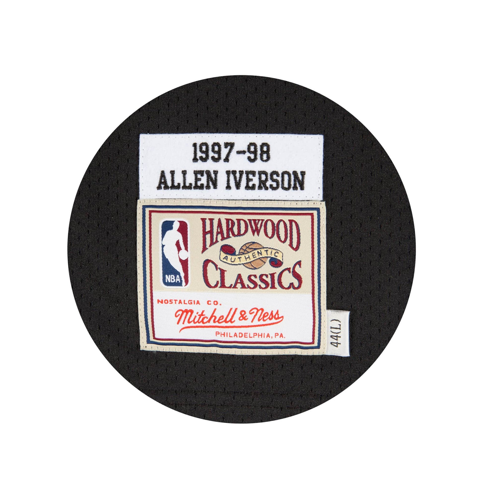 Vintage Allen Iverson Philadelphia 76ers Sixers Jersey Vtg NBA #3 Black XL