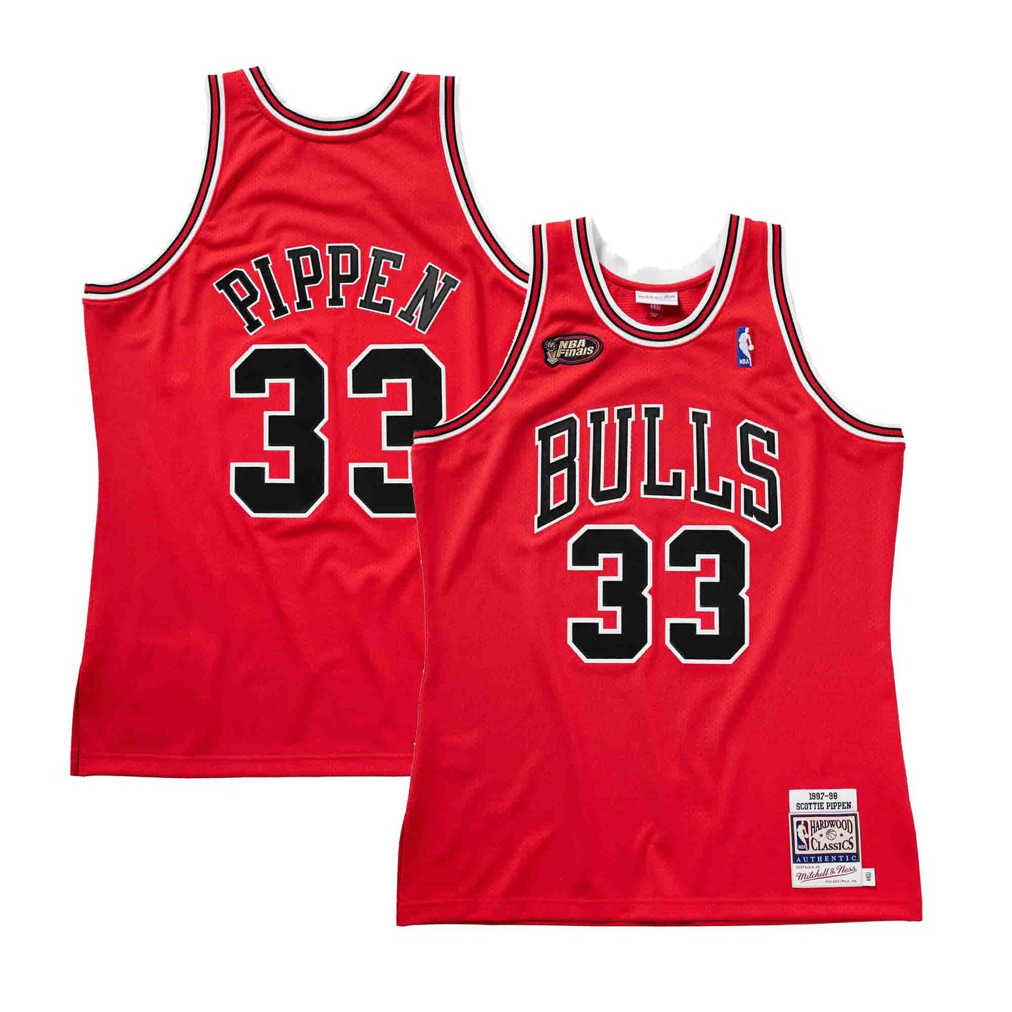 Chicago Bulls Scottie Pippen 1997-98 Hardwood Classics Road