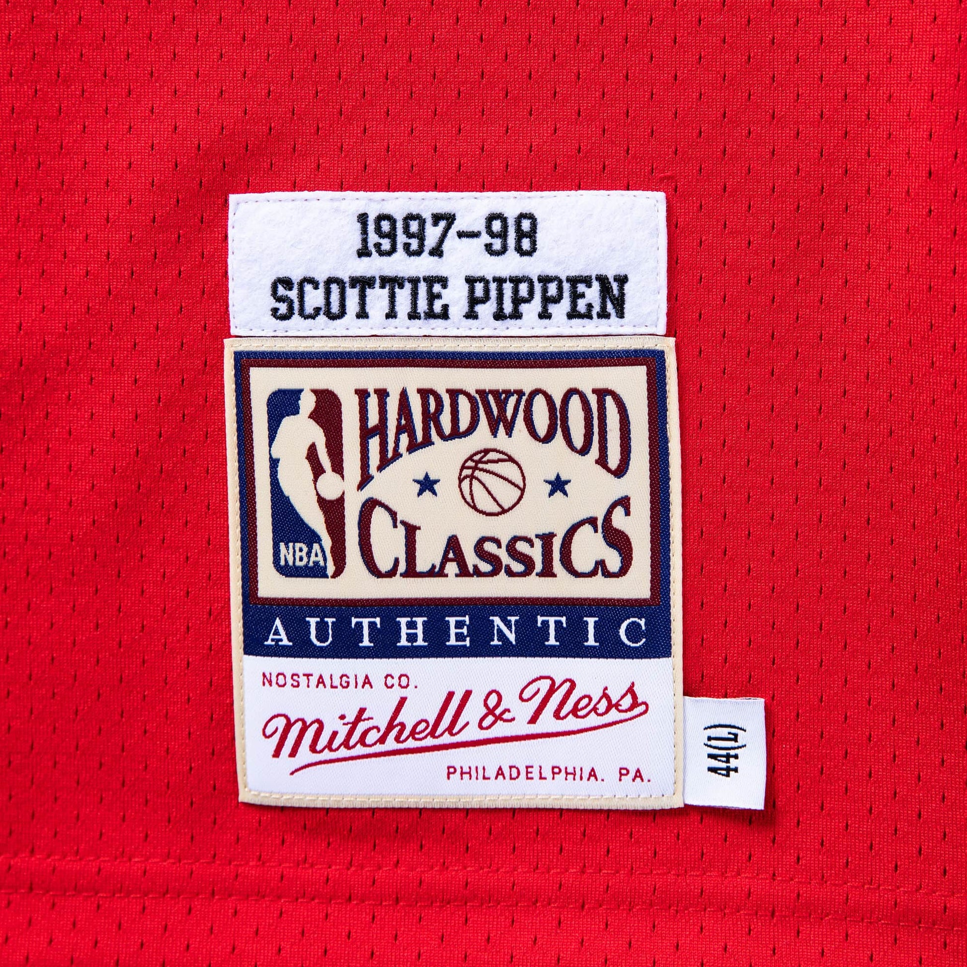 Mitchell & Ness Scottie Pippen Chicago Bulls Mesh Hardwood Classics  Jersey 4XL