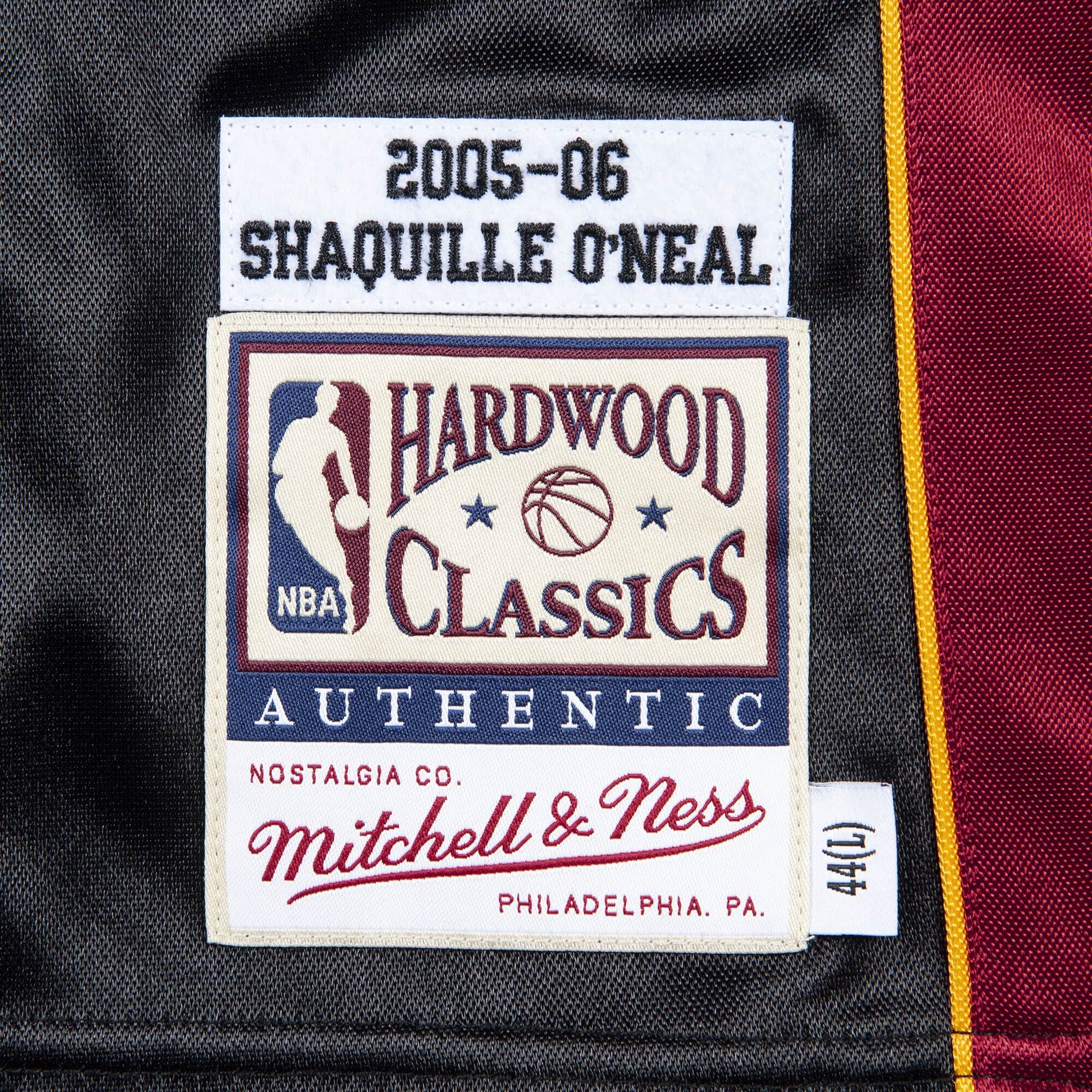 NBA Authentic Jersey Miami Heat Road Finals 2005-06 Shaquille O