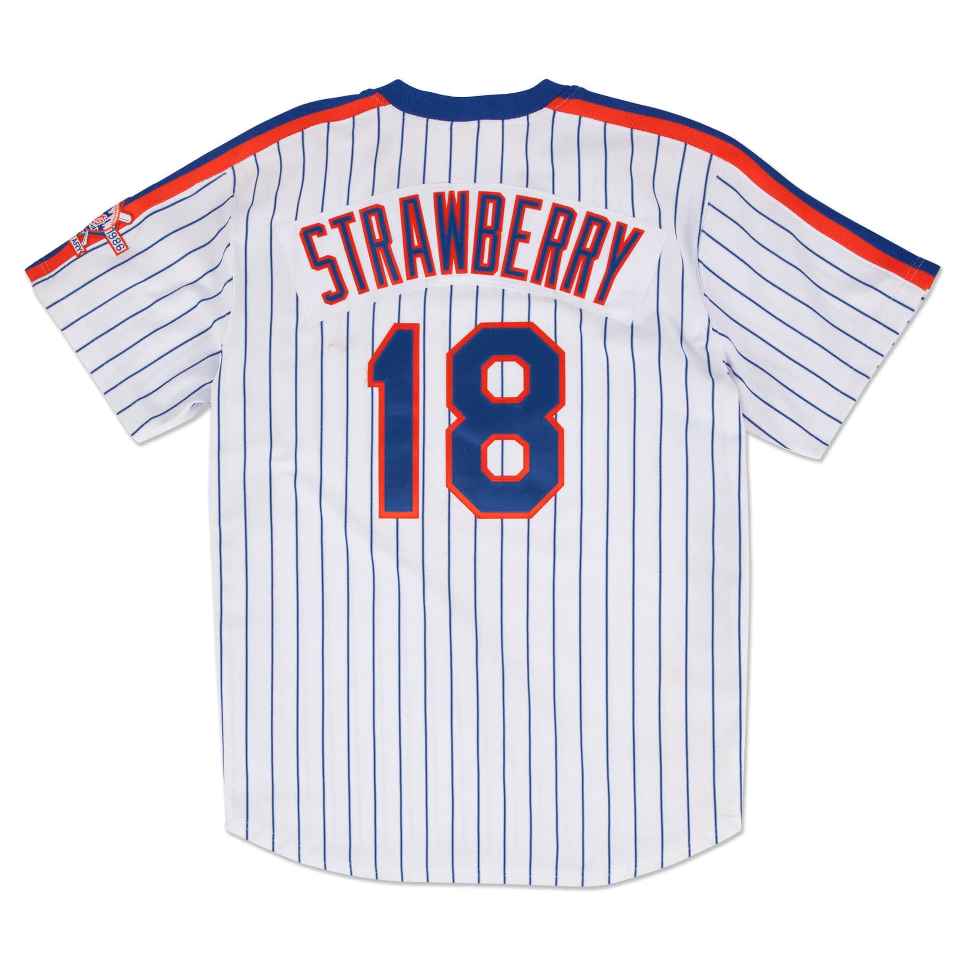 1986 NEW YORK METS MAJESTIC AUTHENTIC THROWBACK JERSEY (HOME) 3XL
