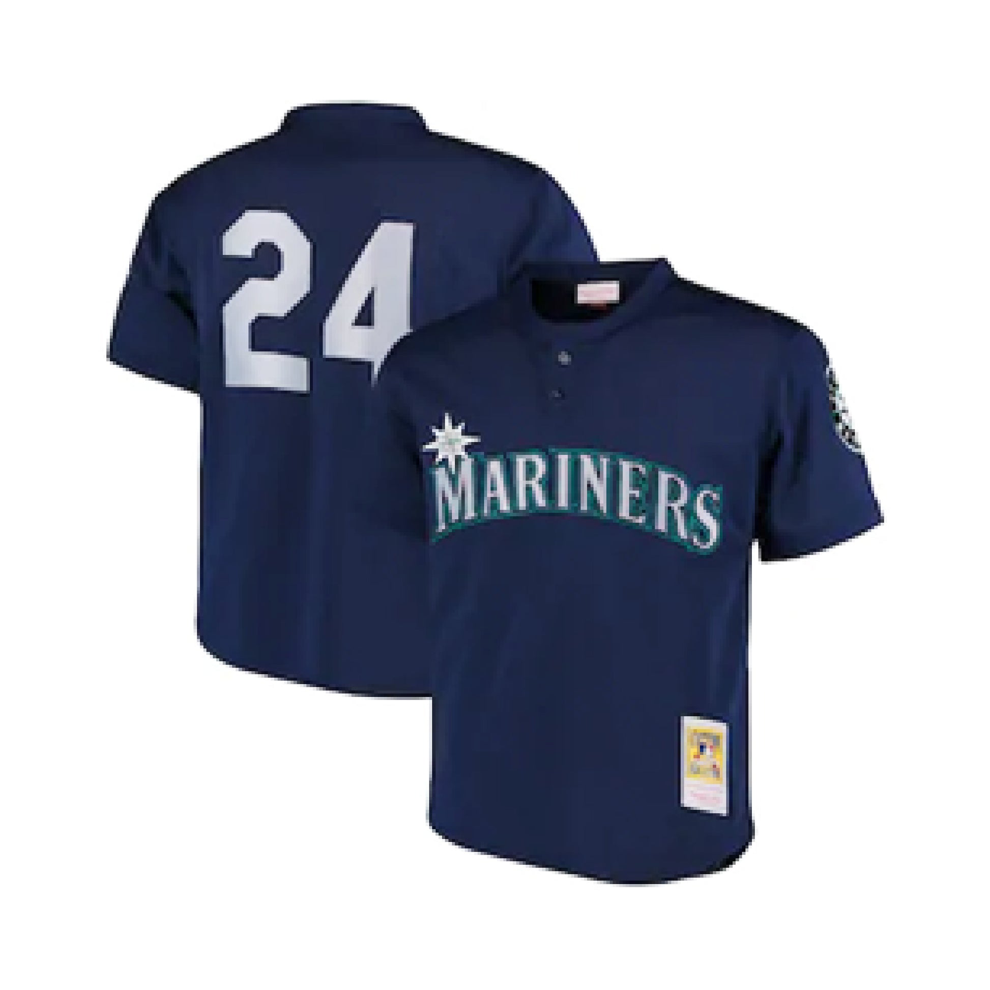 MLB BP Jersey - pullover - Seattle Mariners Ken Griffey Jr #24 –  Broskiclothing