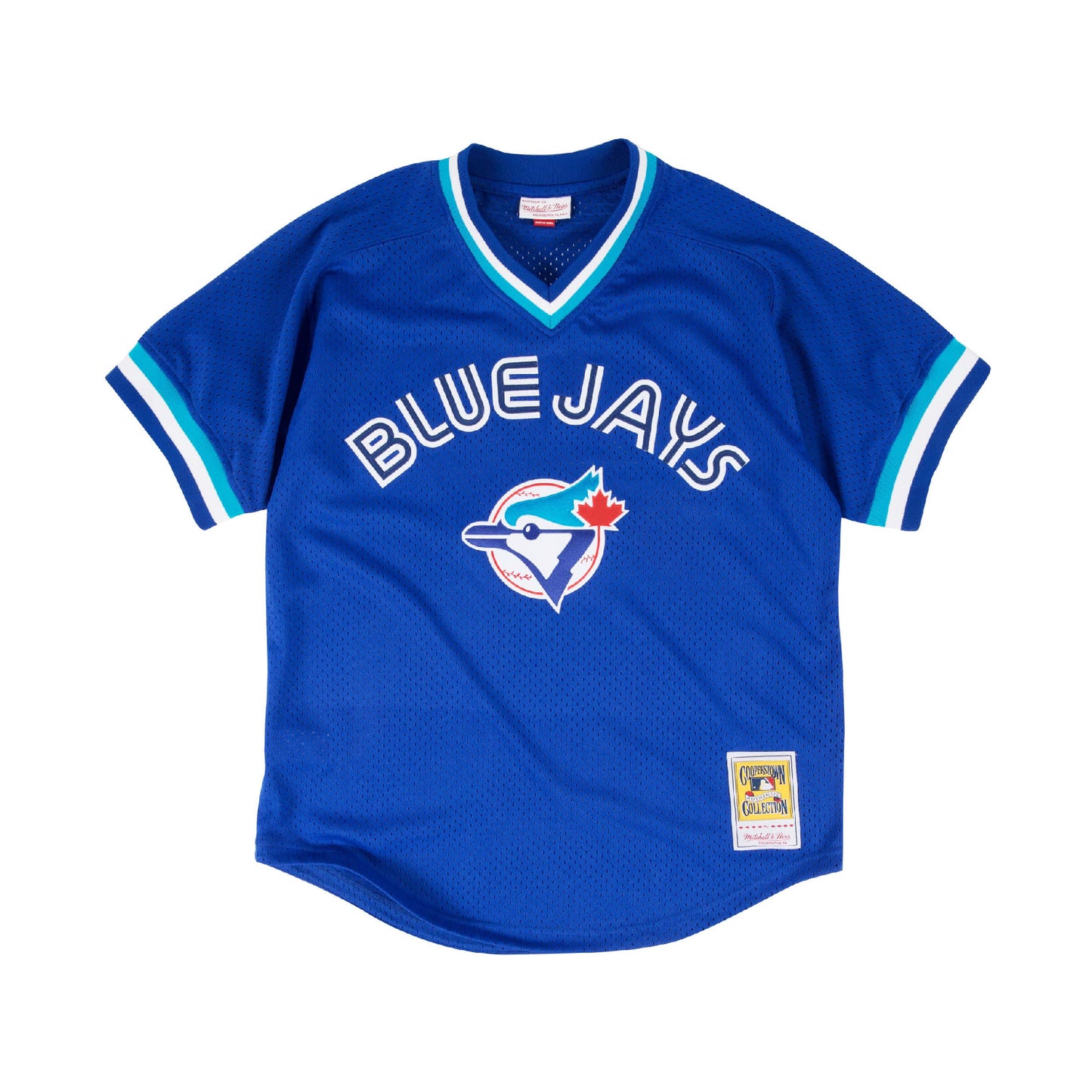 Men's Mitchell and Ness Toronto Blue Jays #29 Joe Carter Authentic Blue  Throwback MLB Jersey