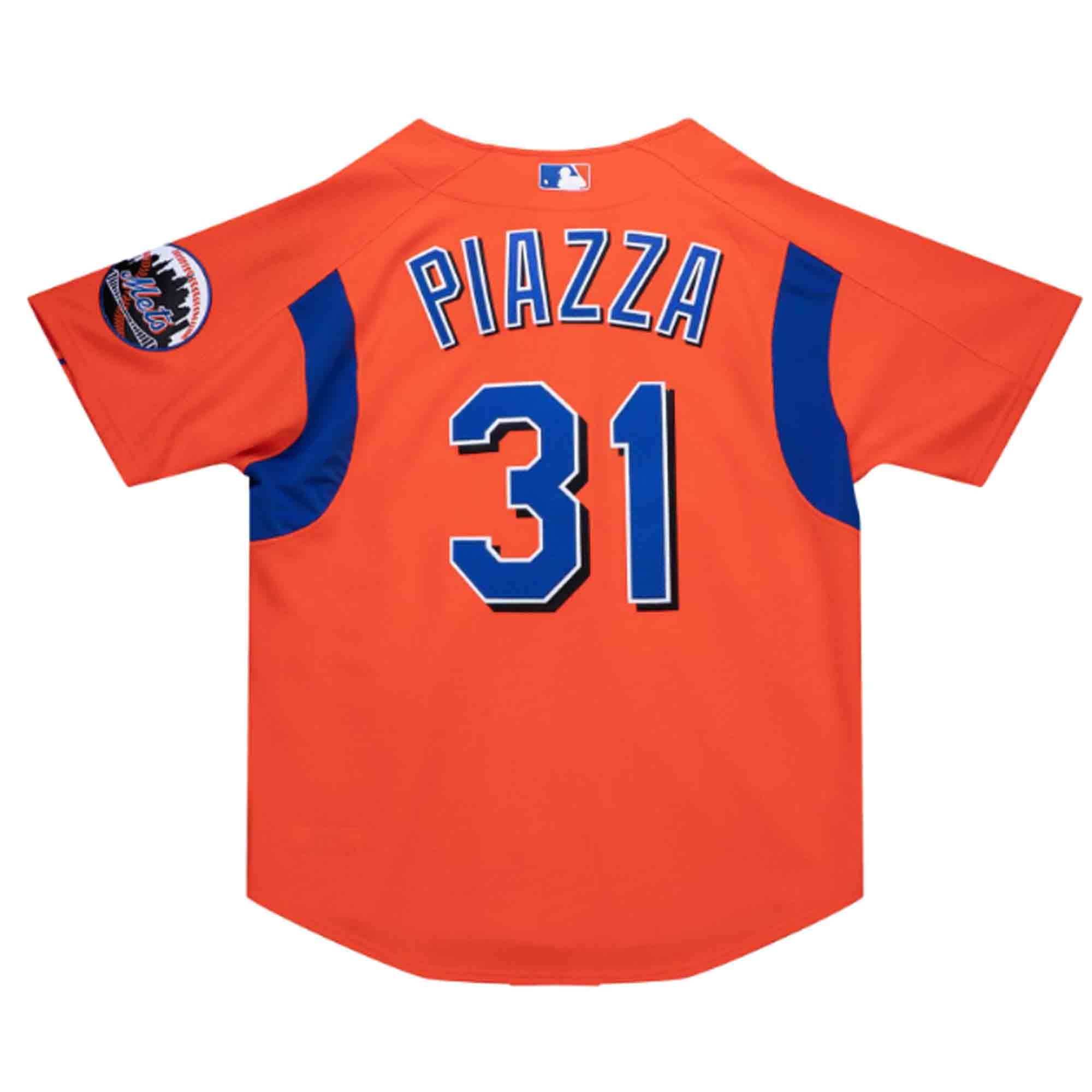 Vintage Authentic good MIKE PIAZZA METS #31 Road Game Jersey XXL