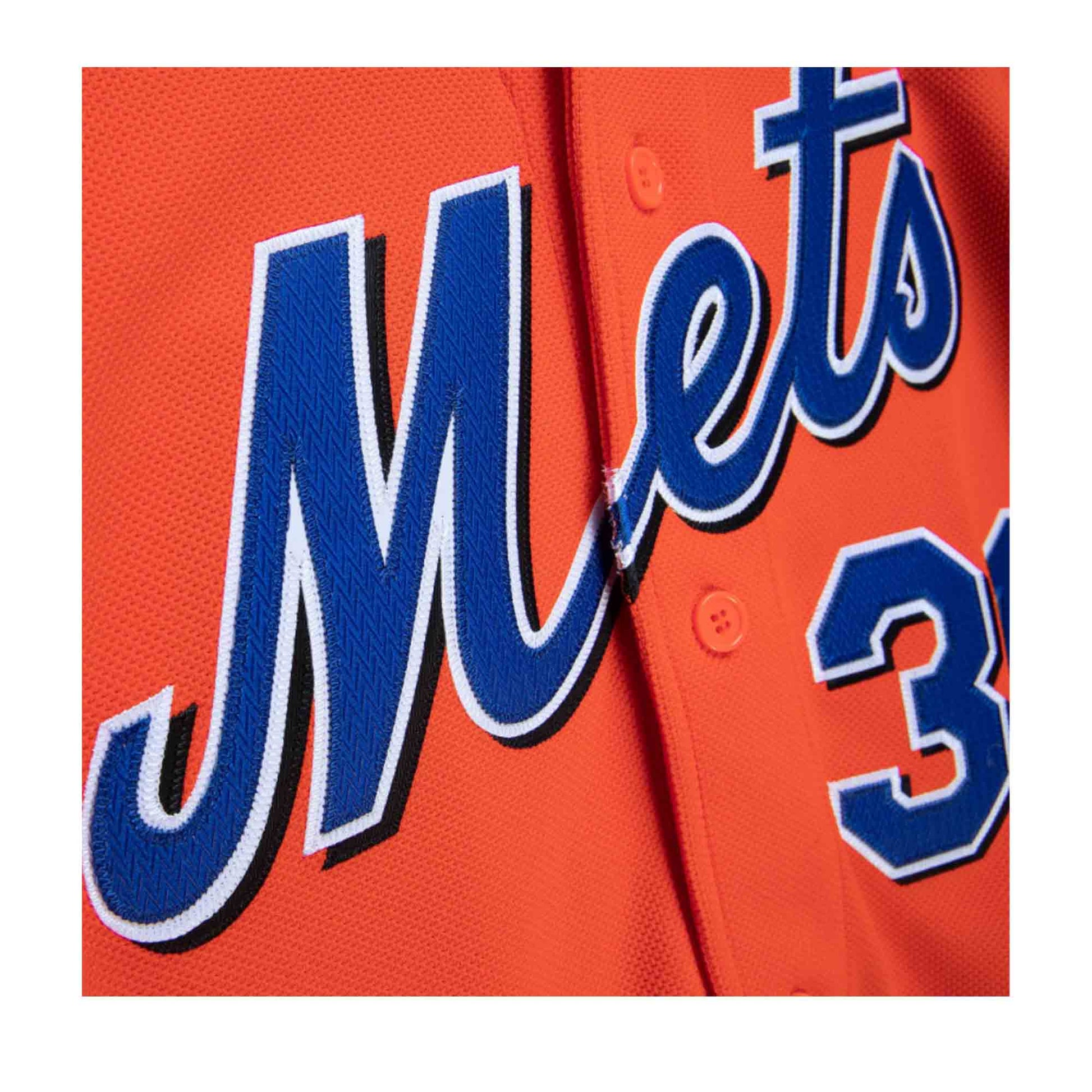 Mitchell & Ness MLB New York Mets Button Front Jersey