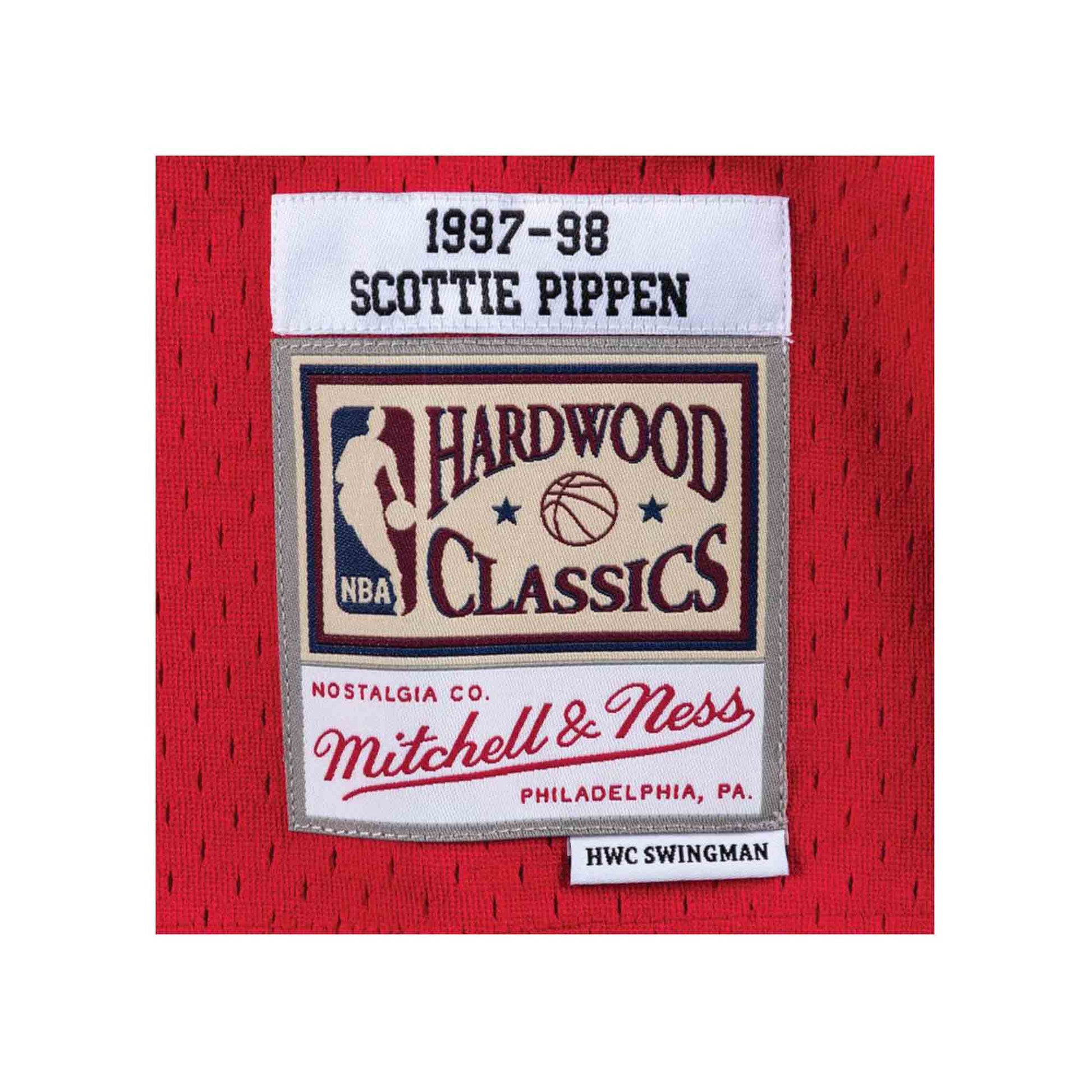 Mitchell & Ness Scottie Pippen Chicago Bulls Mesh Hardwood Classics  Jersey 4XL