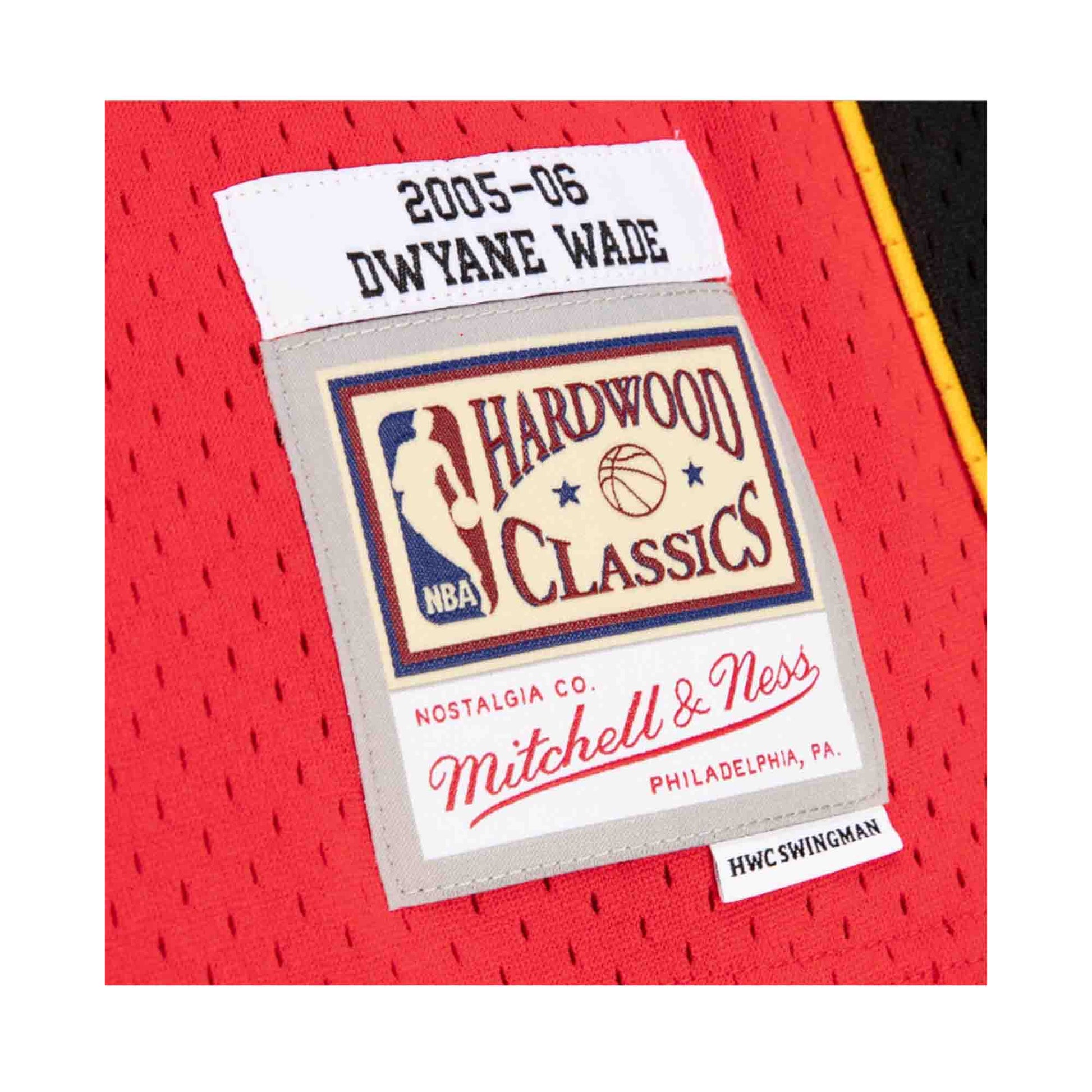 Dwyane Wade Miami Heat Hardwood Classics Throwback NBA Swingman
