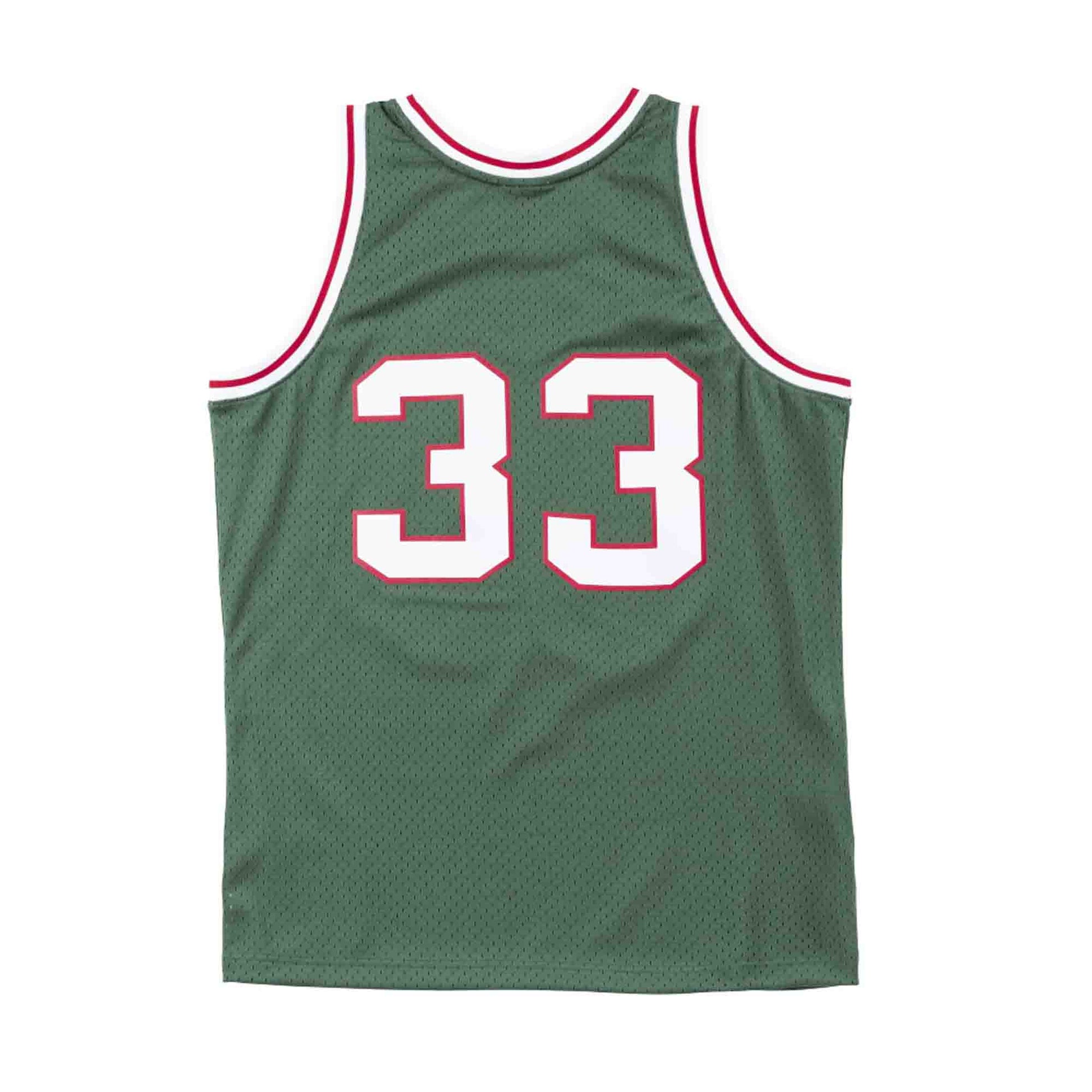 Jersey for the Milwaukee Bucks worn and signed by Kareem