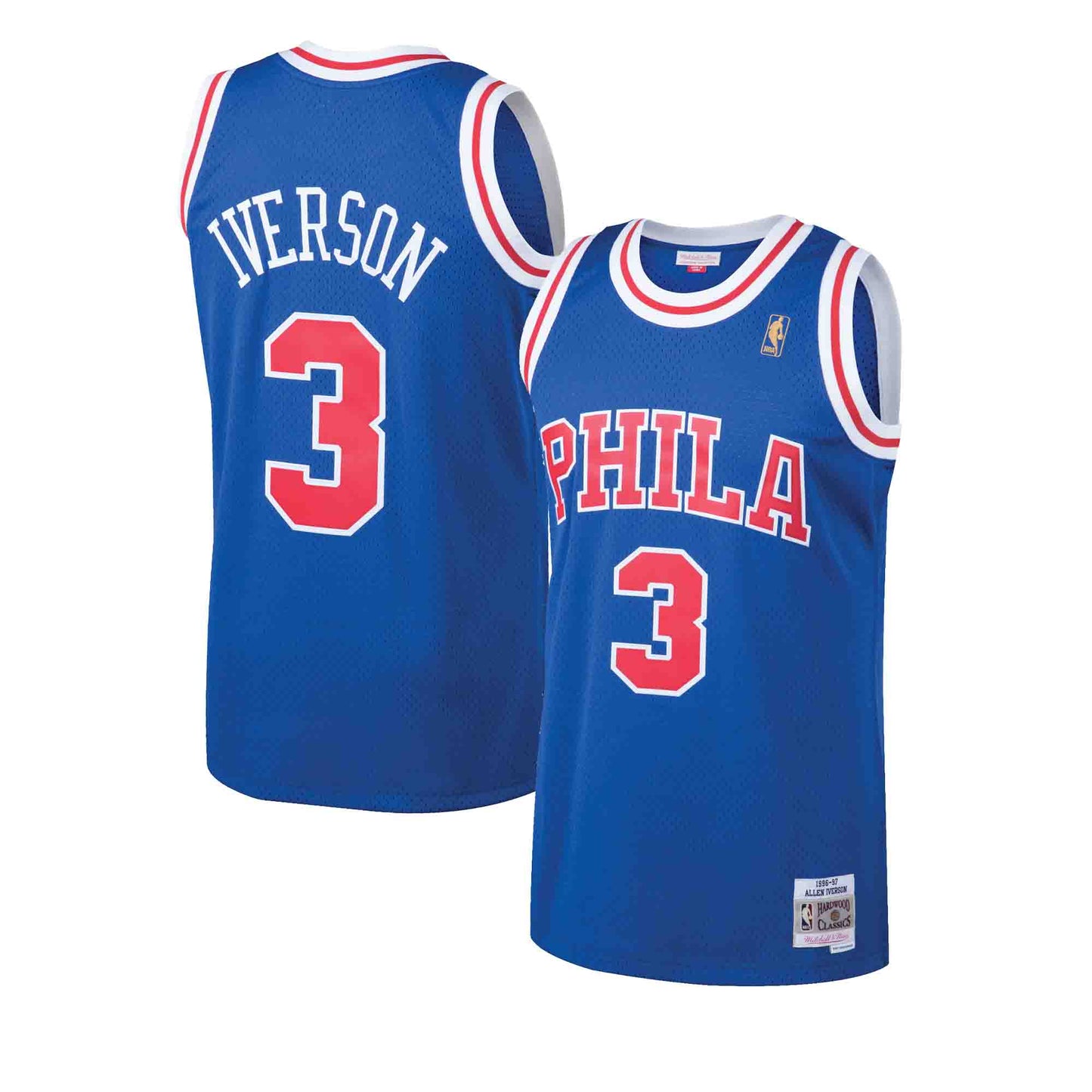 Mitchell & Ness NBA Swingman Jersey Philadelphia 76ers Alternate 1999-00  Allen Iverson #3 Blue