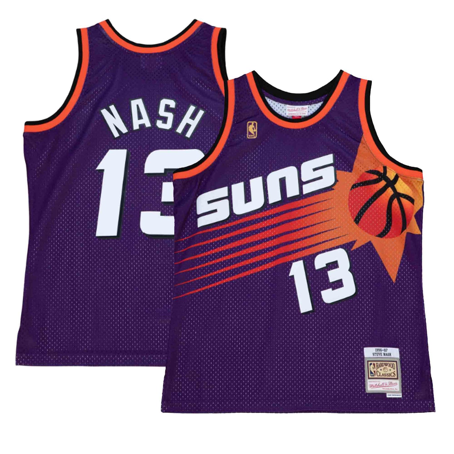 Steve Nash Phoenix Suns Hardwood Classics Throwback NBA Swingman Jersey