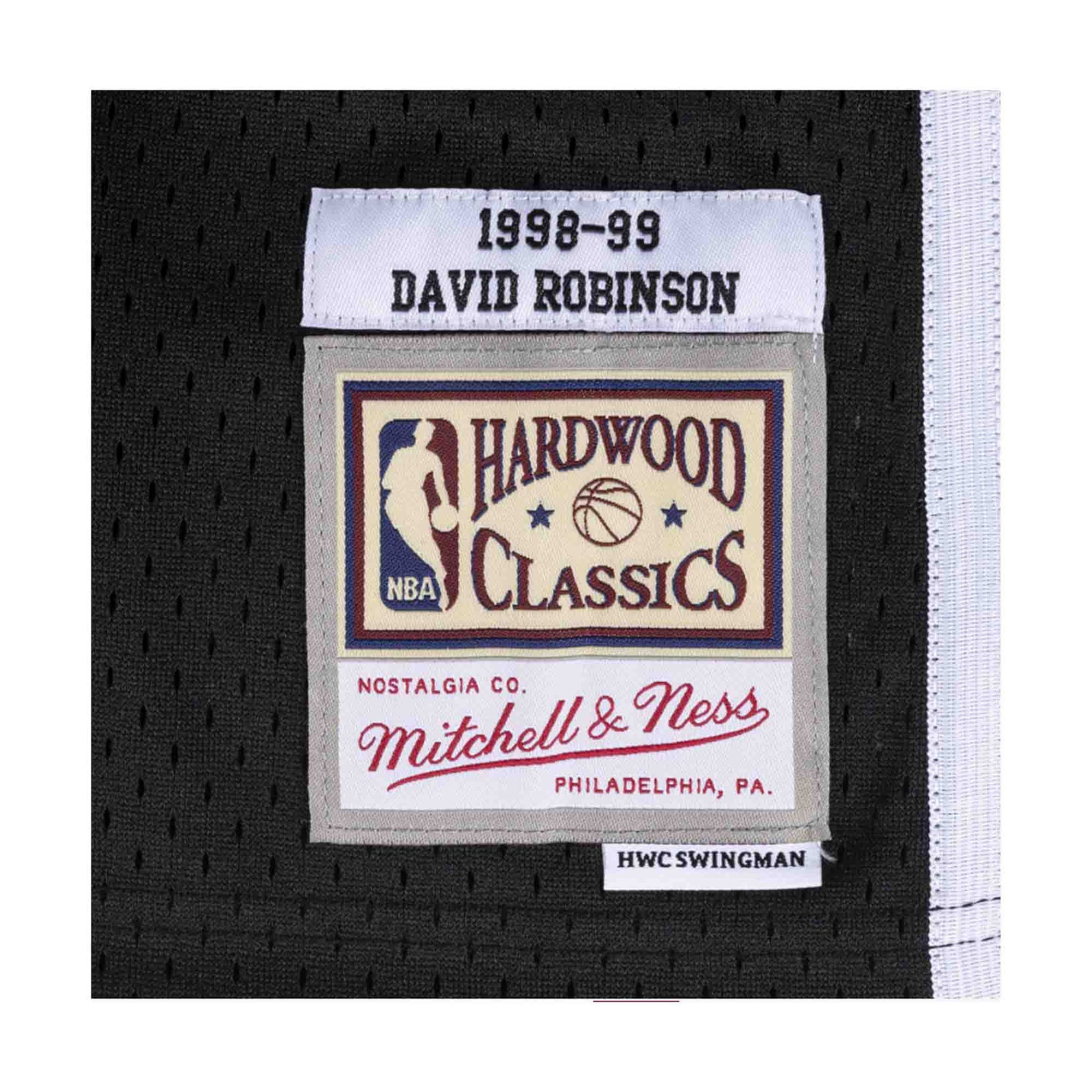 Vintage #50 DAVID ROBINSON San Antonio Spurs NBA Champion Jersey