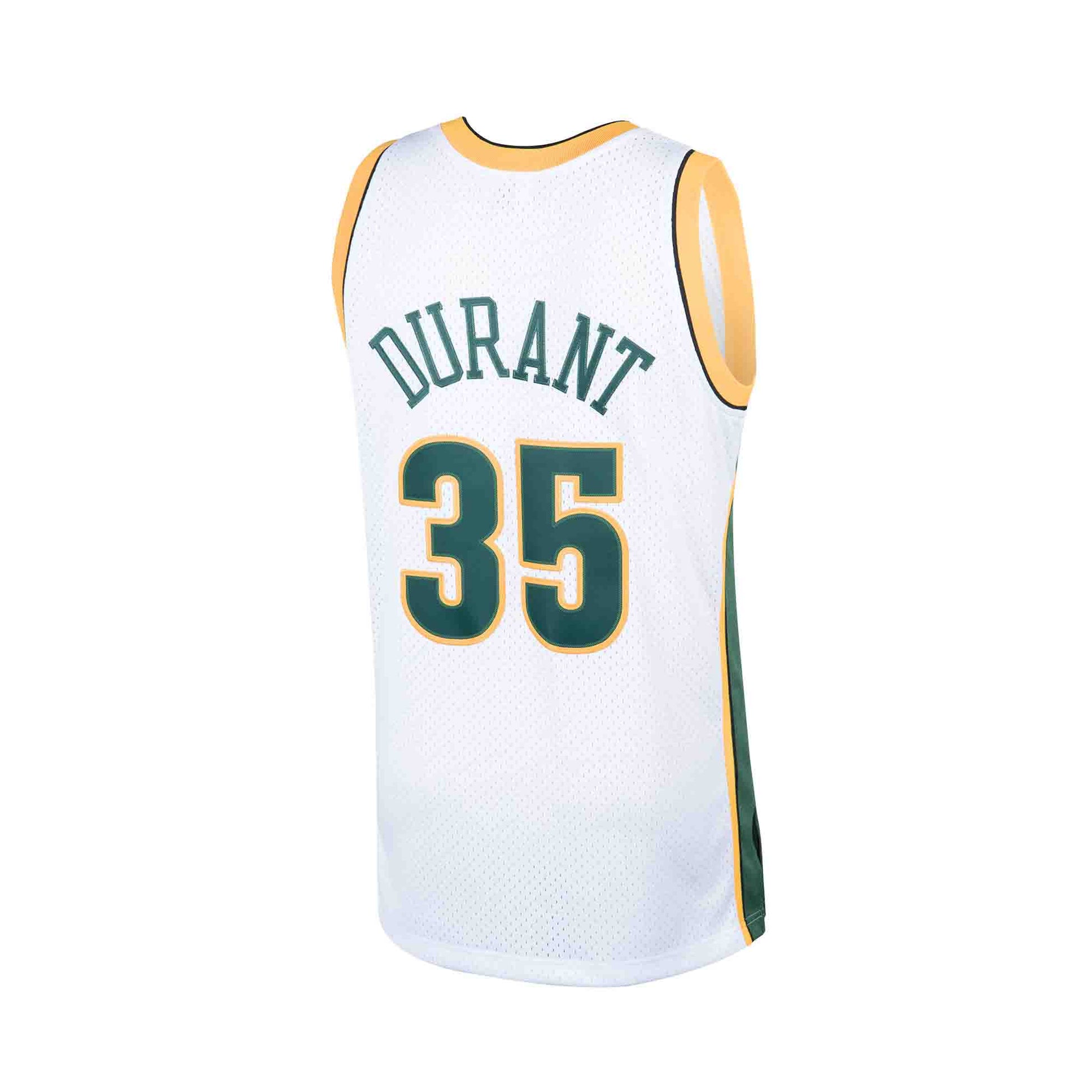 MITCHELL & NESS NBA HARDWOOD CLASSIC SWINGMAN SEATTLE SUPERSONICS KEVIN DURANT HOME 2007-08 JERSEY White XL / New