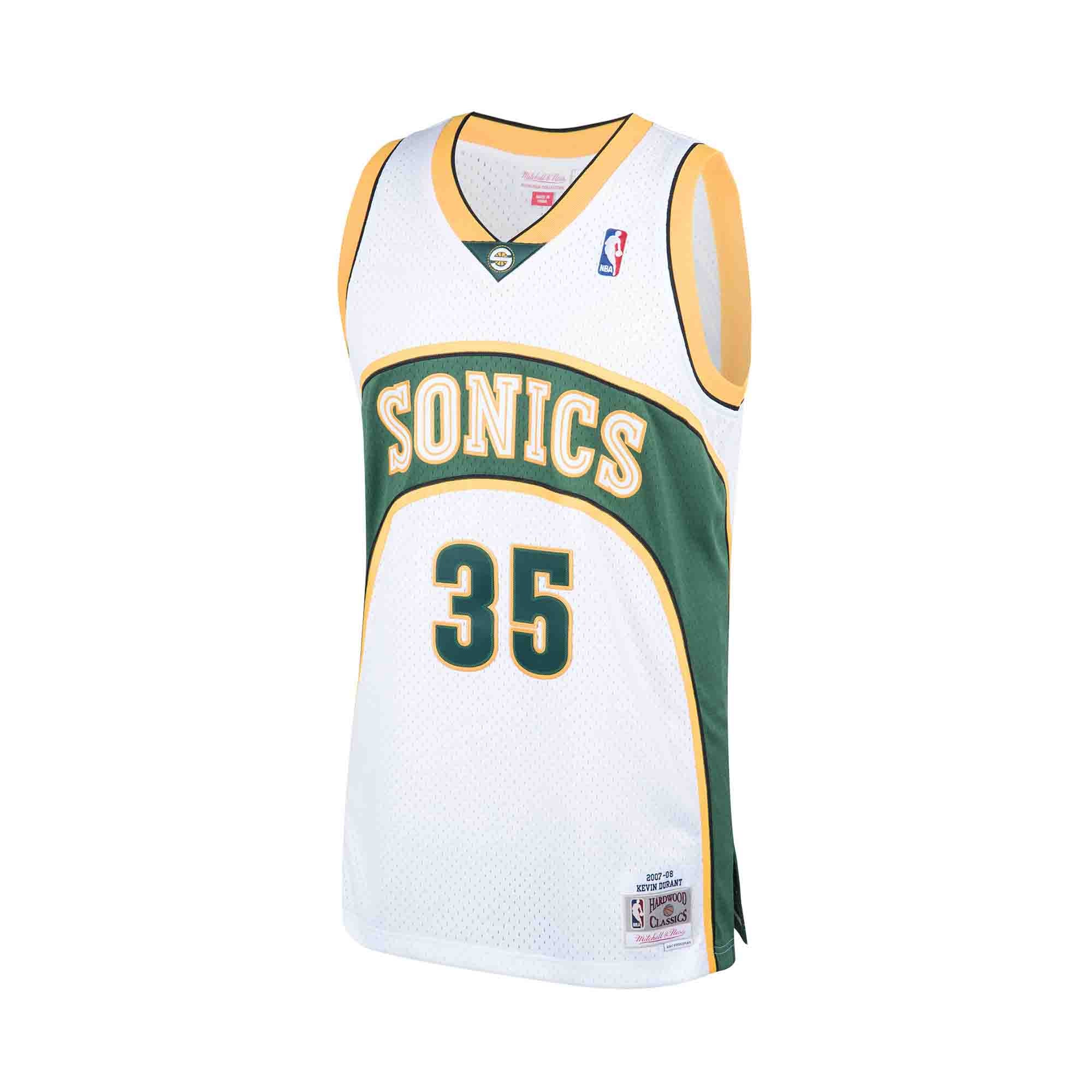 Kevin durant sonics throwback jersey deals