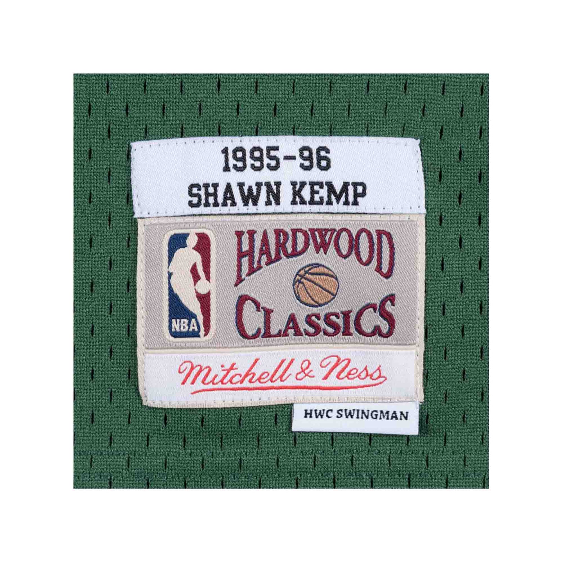 Shawn Kemp Seattle SuperSonics Mitchell & Ness Hardwood