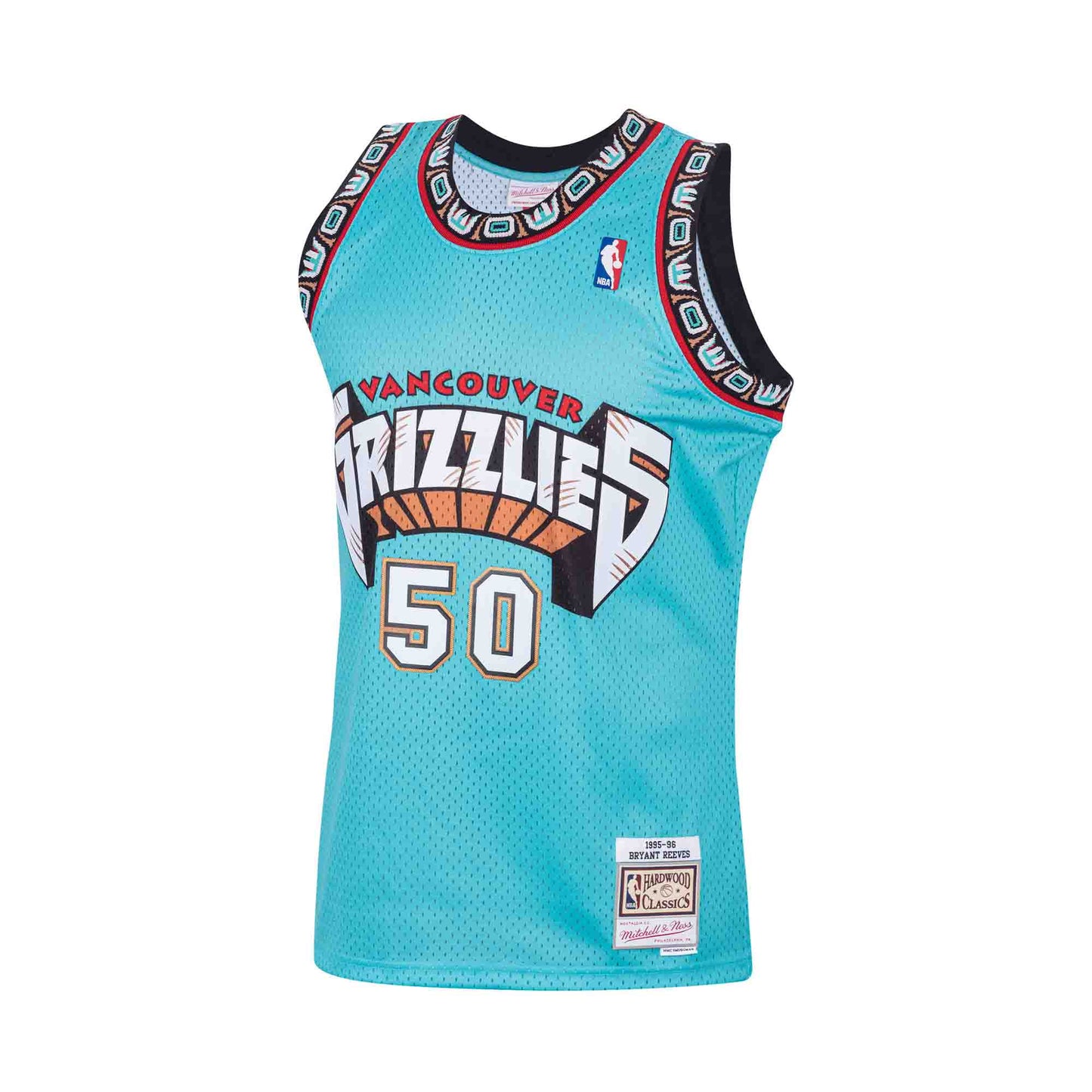 Mitchell and Ness Authentic Vancouver Grizzlies Jersey