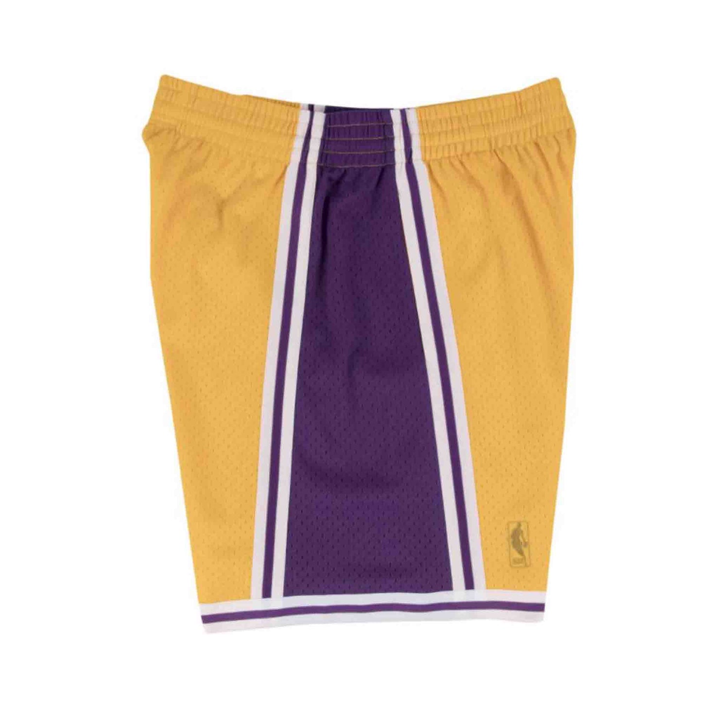 Los Angeles Lakers 1996-97 Home Shorts - Yellow/Purple – Feature