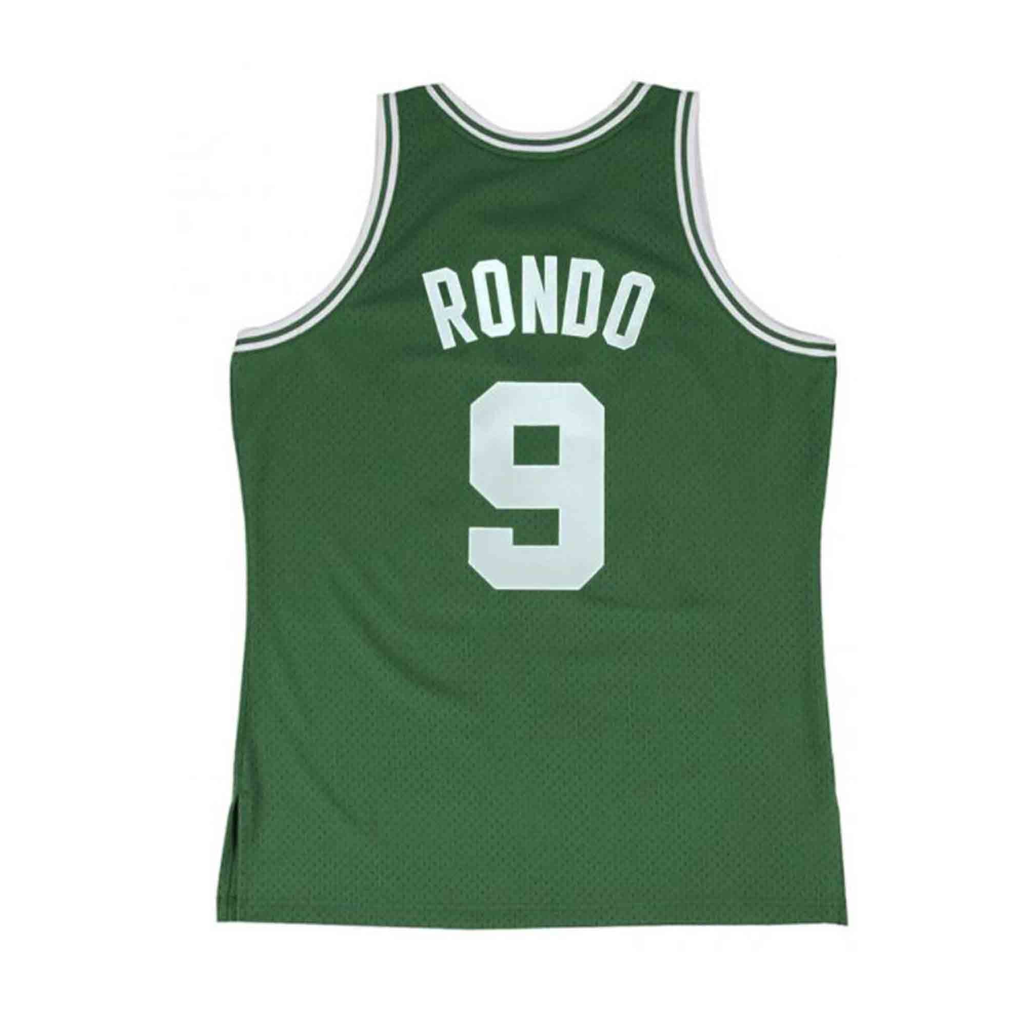 Boston Celtics 9 Rajon Rondo Green Revolution 30 Swingman NBA Jersey 2013 Christmas Style Signed