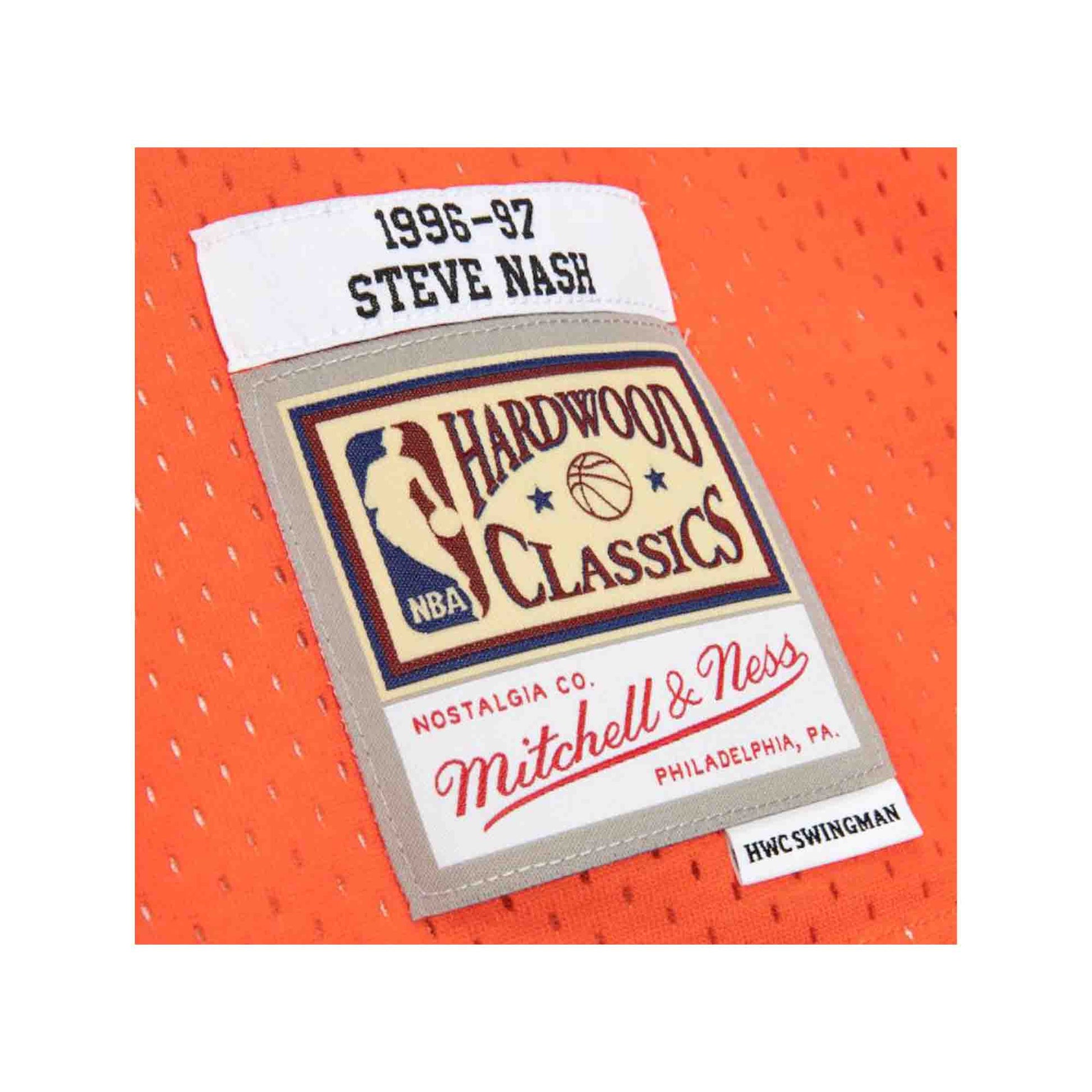 Steve Nash Phoenix Suns Mitchell & Ness 2001/02 Hardwood Classics Swingman  Jersey - Purple