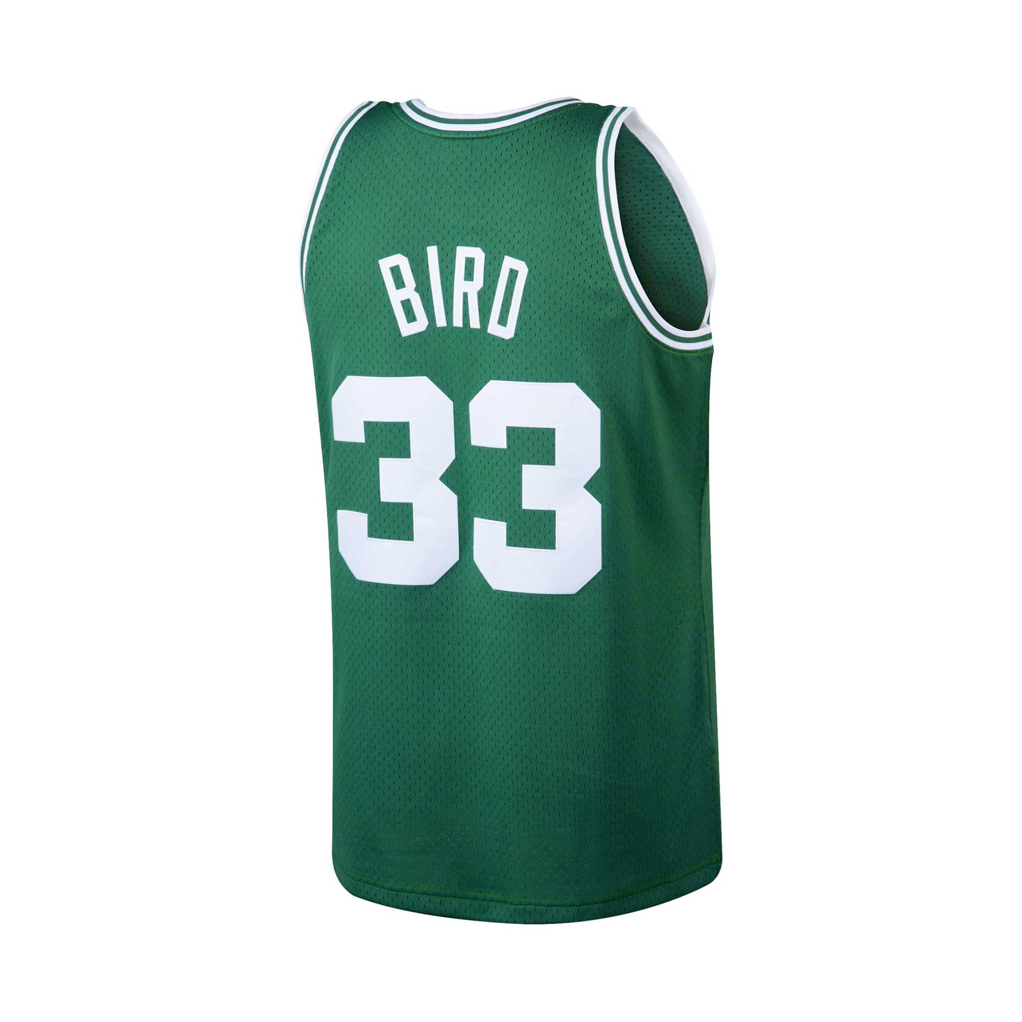 NBA Swingman Jersey Boston Celtics 1985 86 Larry Bird 33 Broskiclothing