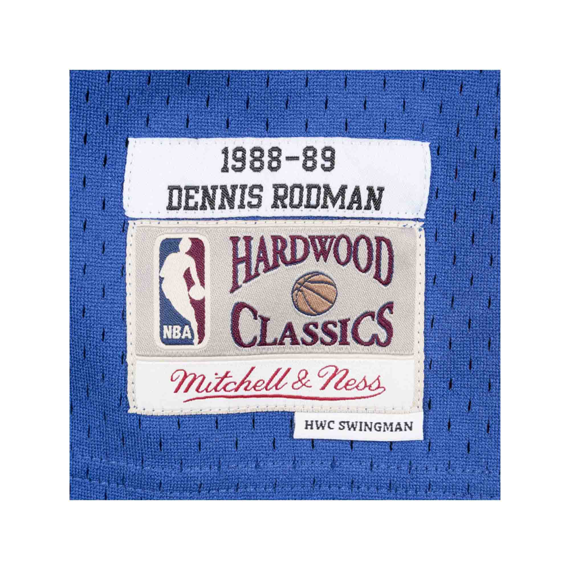 Mitchell & Ness Swingman Detroit 2024 Pistons Road 1988-89 Isiah Thomas Jersey