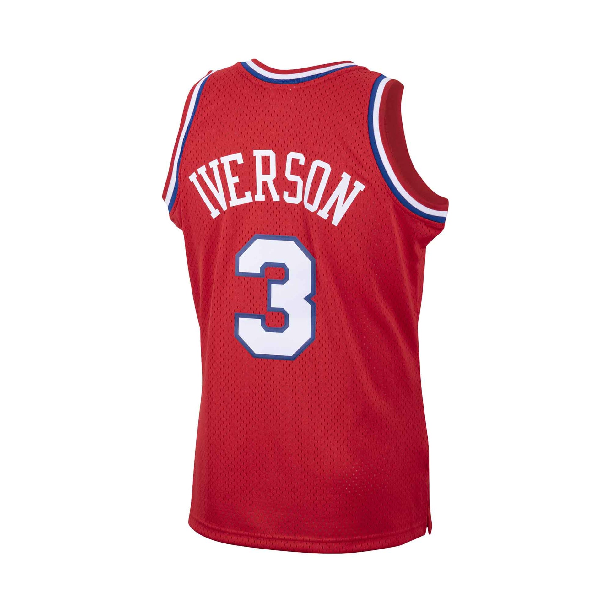 Vintage Nike NBA Philadelphia 76ers Allen Iverson #3 Jersey Size XXL.