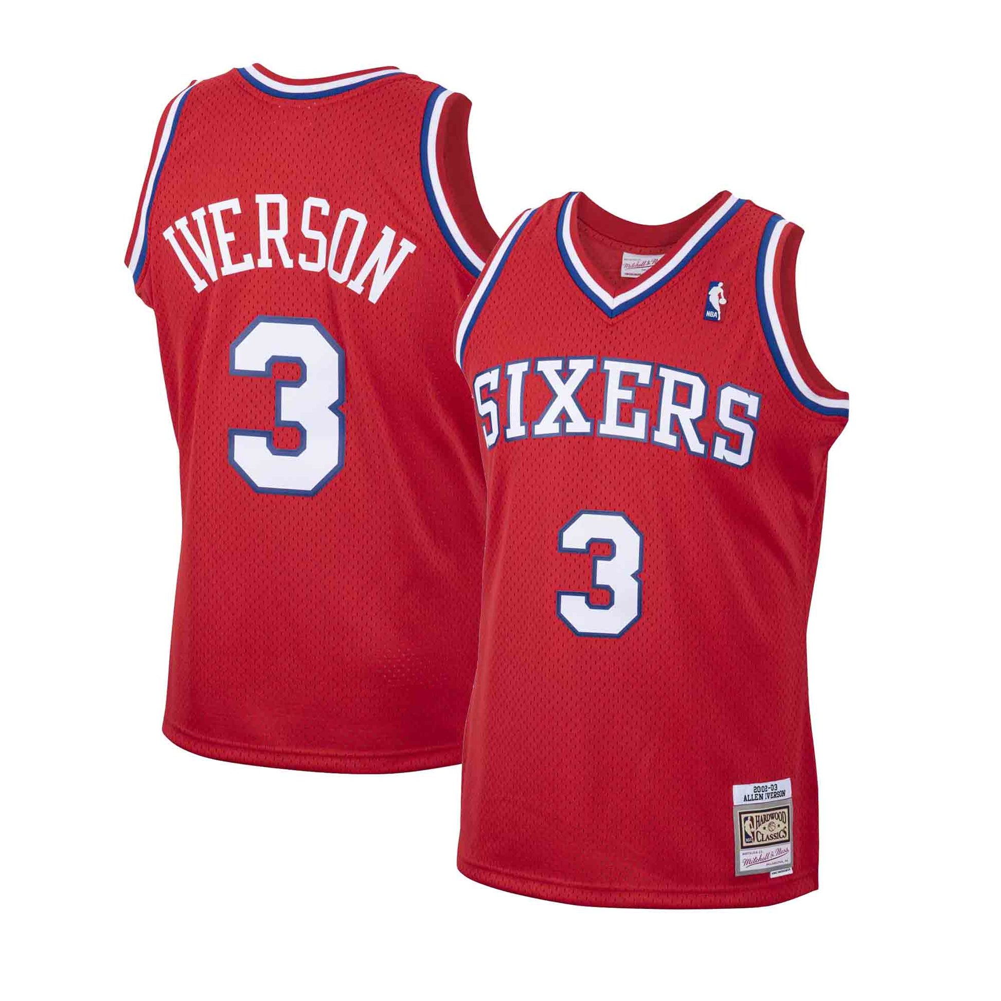 Allen Iverson Philadelphia 76ers NBA Jerseys for sale