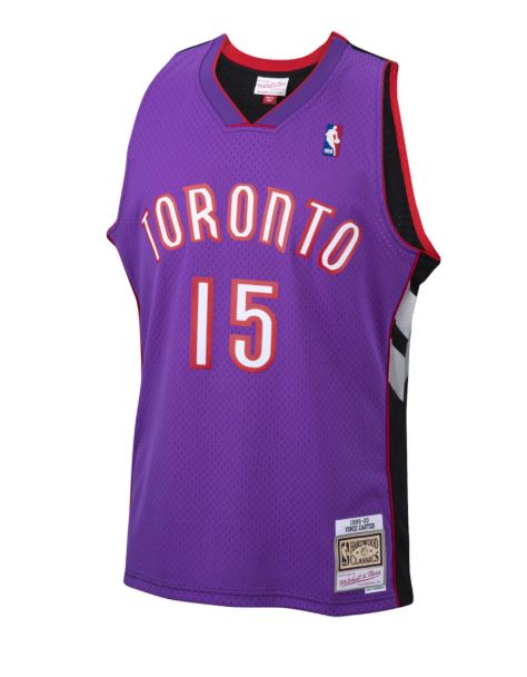 NBA Swingman Jersey Toronto Raptors 1999-00 Vince Carter #15 Throwback